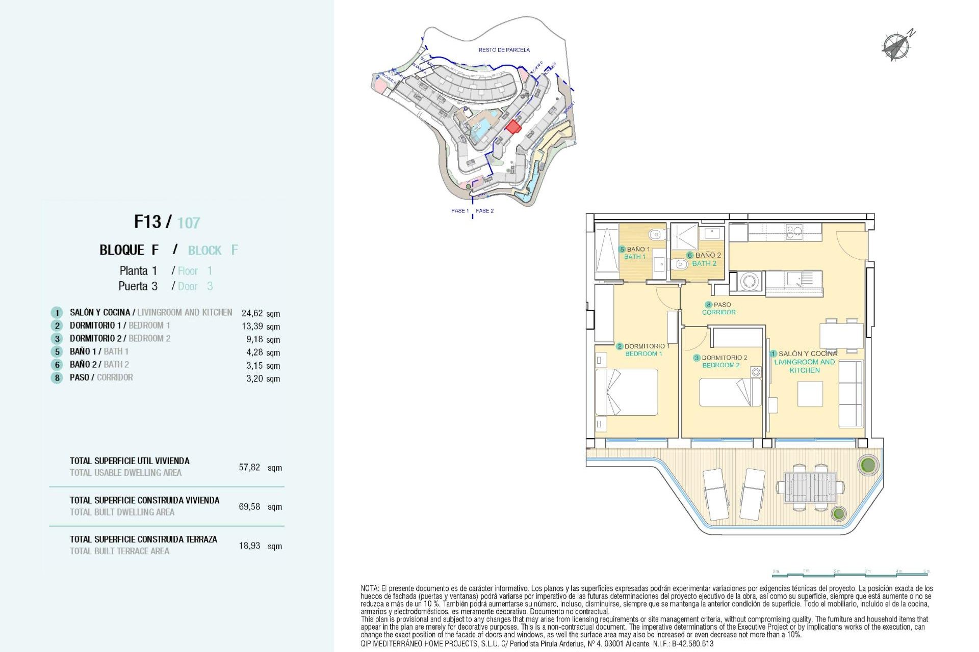 New Build - Apartment / flat - Aguilas - Isla Del Fraile