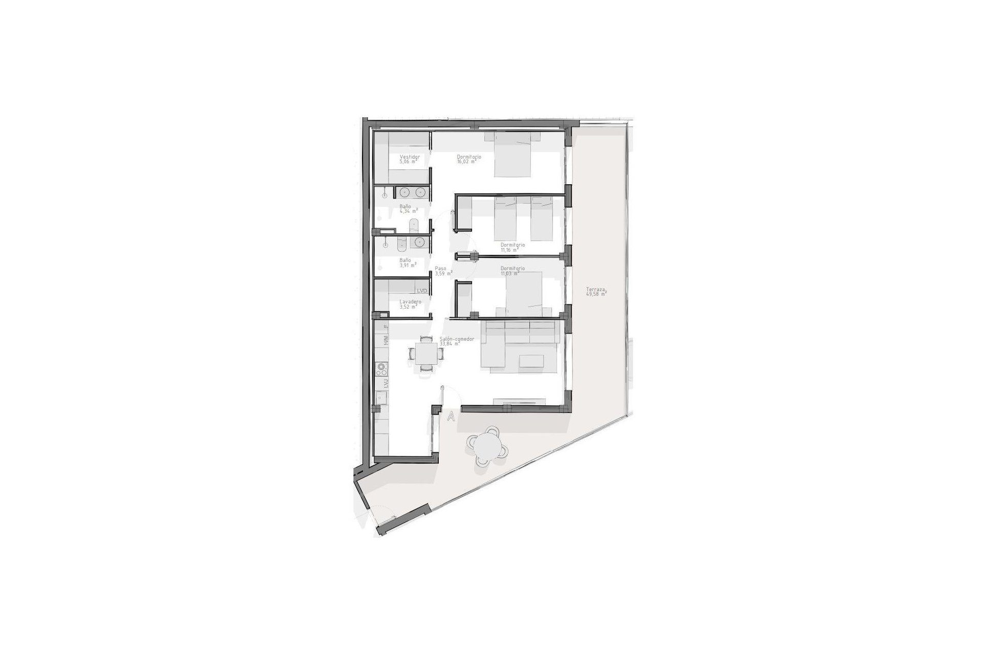New Build - Apartment / flat - Aguilas - Playa del Hornillo
