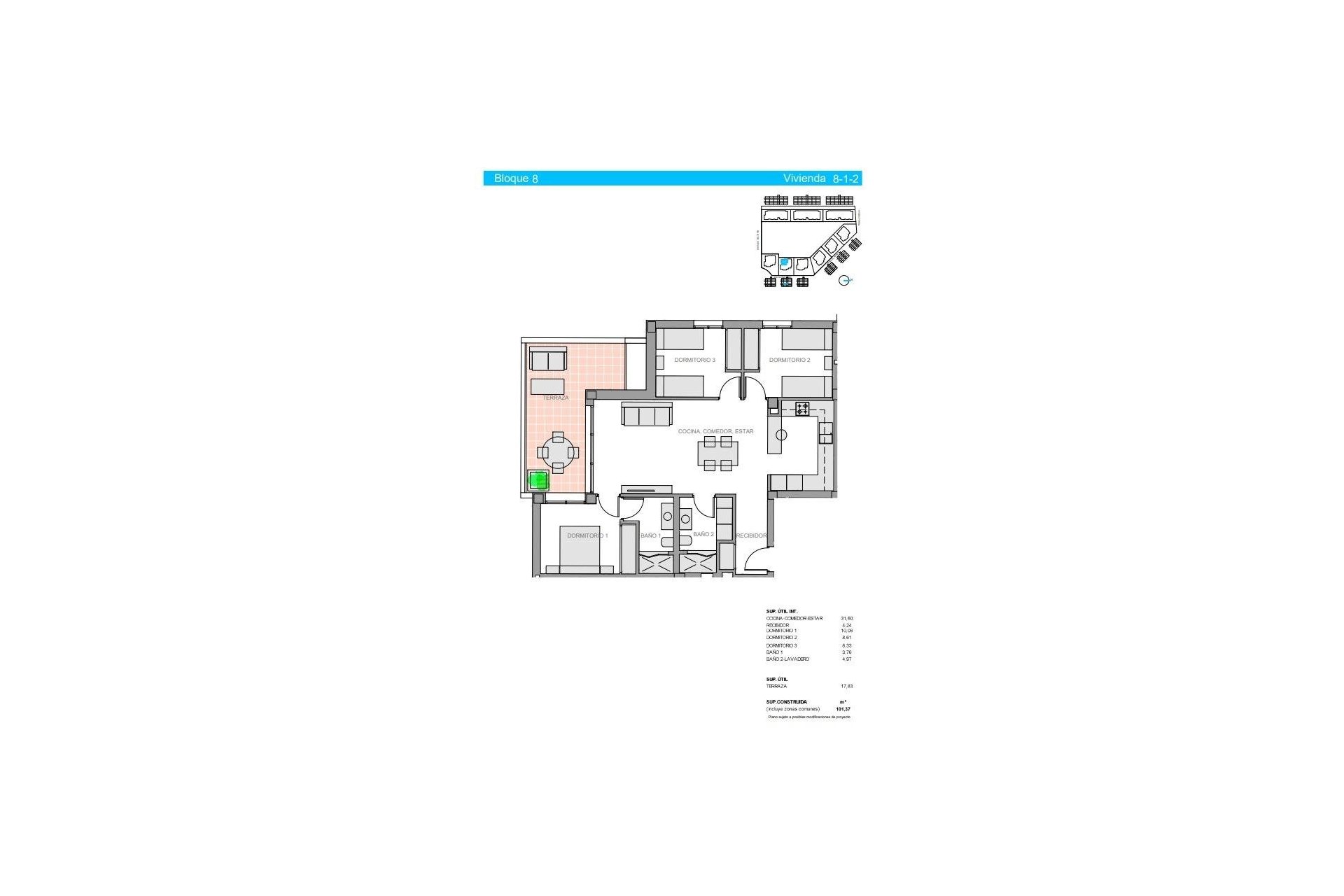 New Build - Apartment / flat - Guardamar del Segura - El Raso