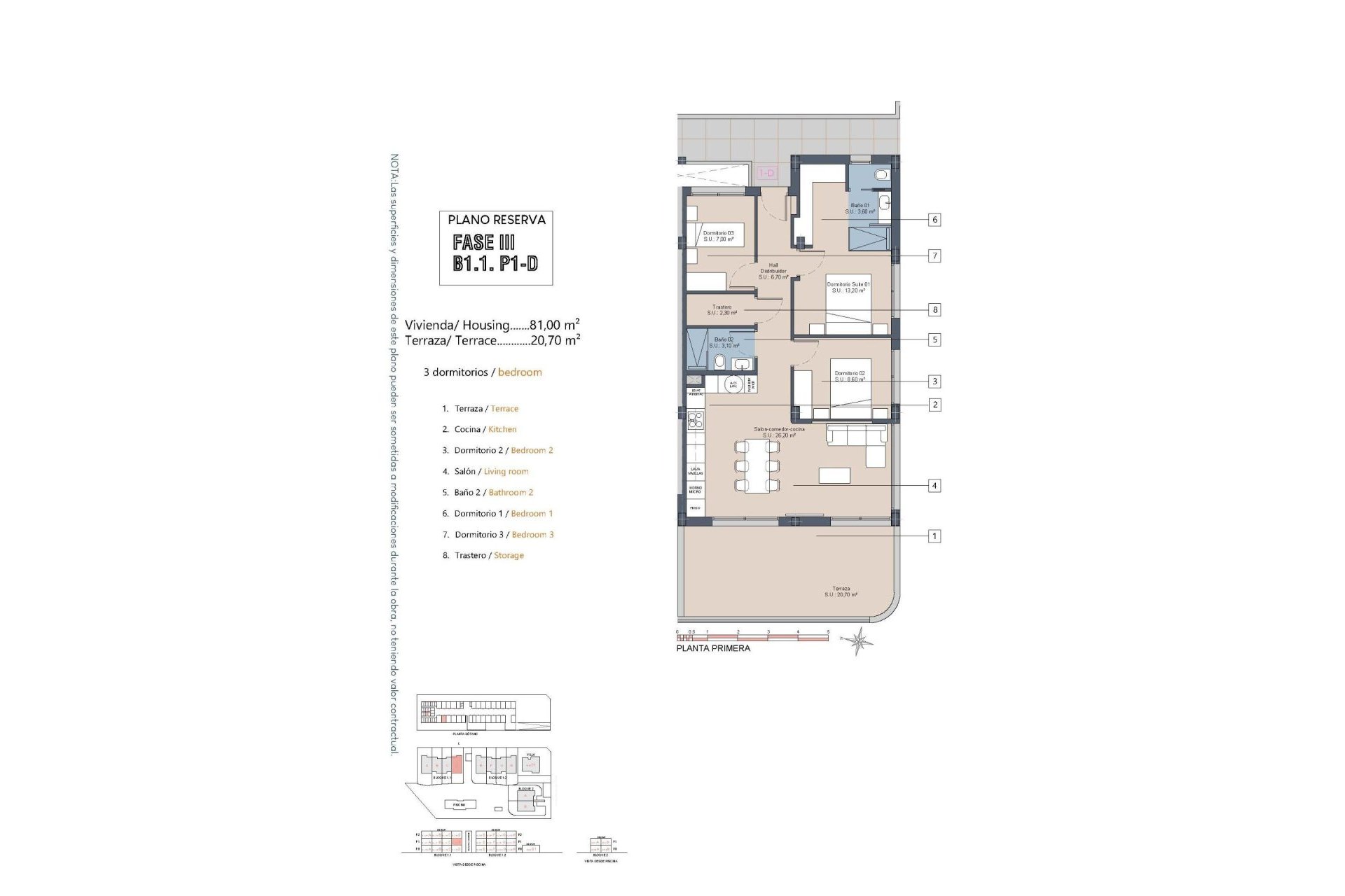 New Build - Apartment / flat - Los Alcazares - La Serena Golf