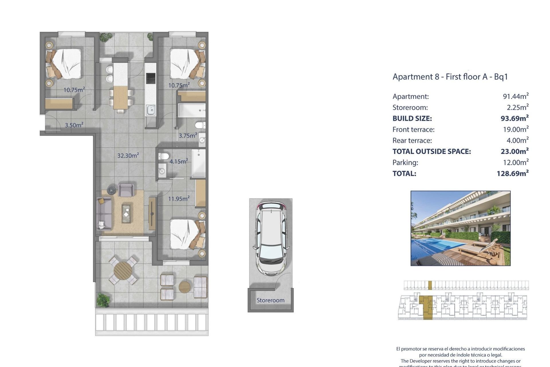 New Build - Apartment / flat - Los Alcazares - Los Narejos