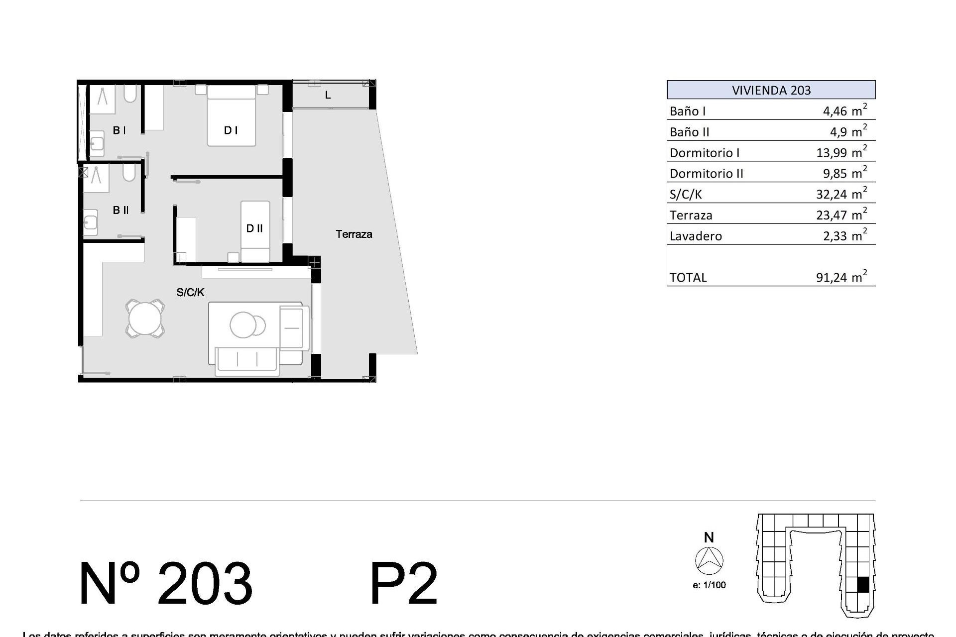 New Build - Apartment / flat - San Miguel de Salinas - Pueblo