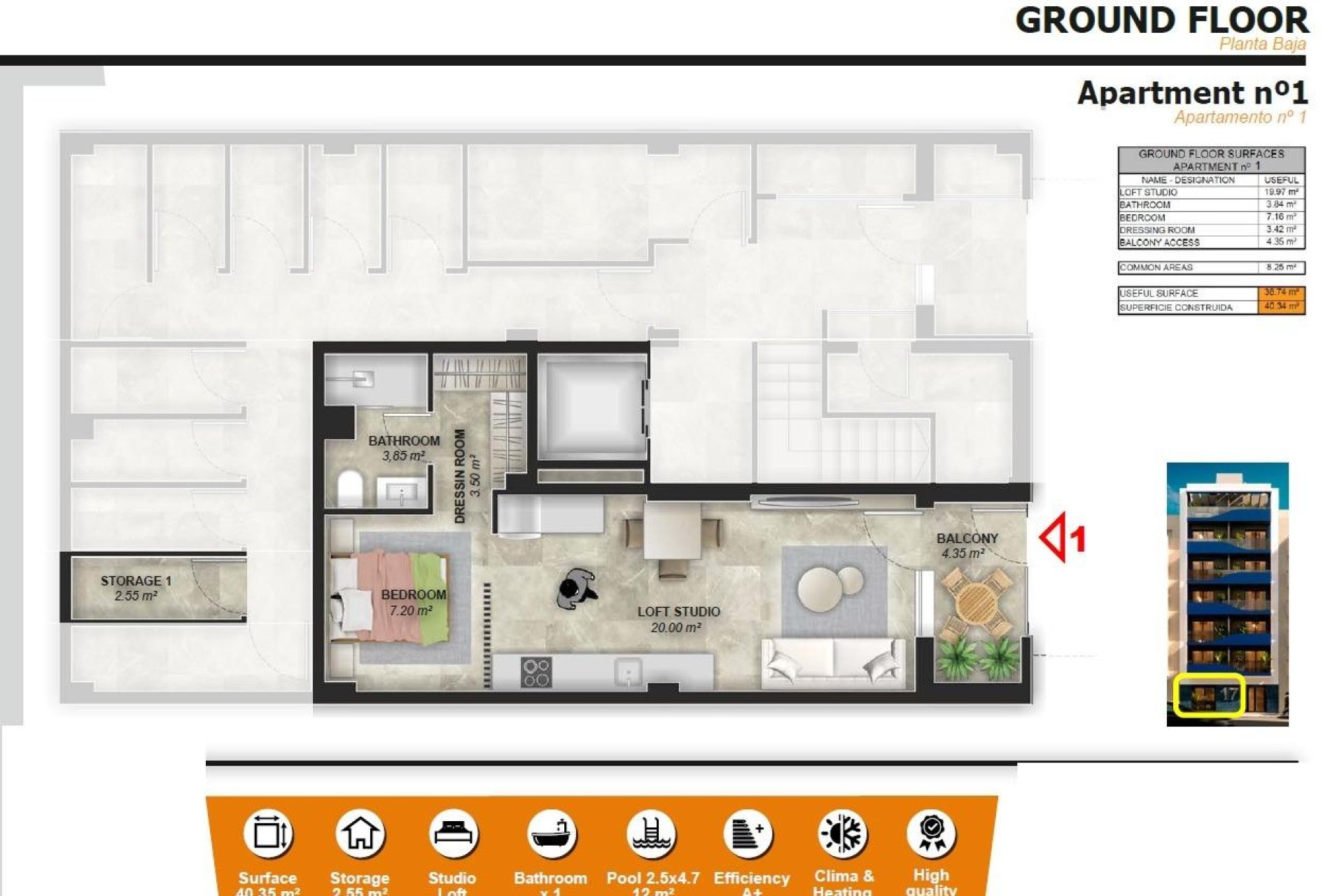 New Build - Apartment / flat - Torrevieja - Playa del Acequión