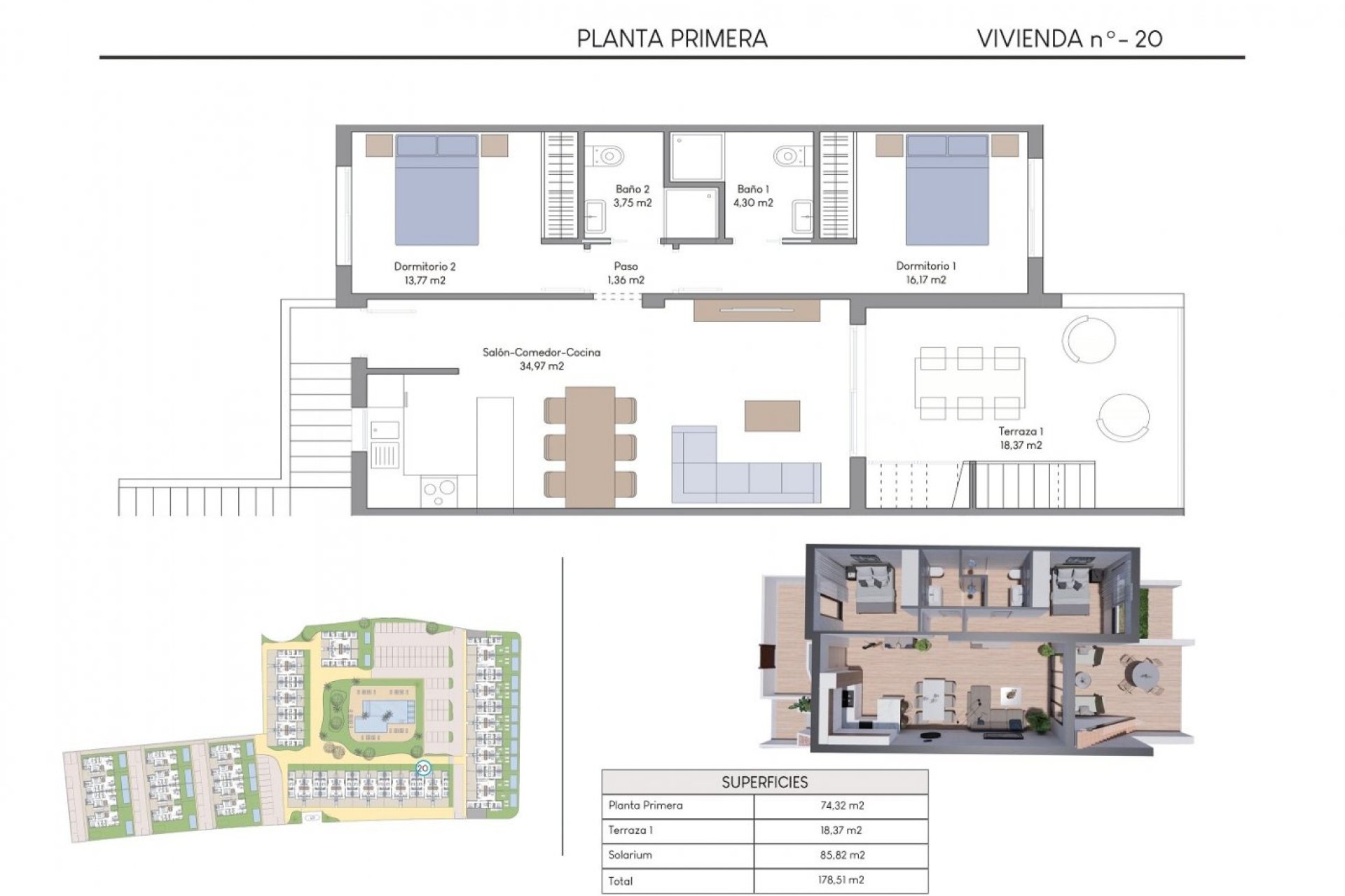New Build - Bungalow - Finestrat - Finestrat Hills