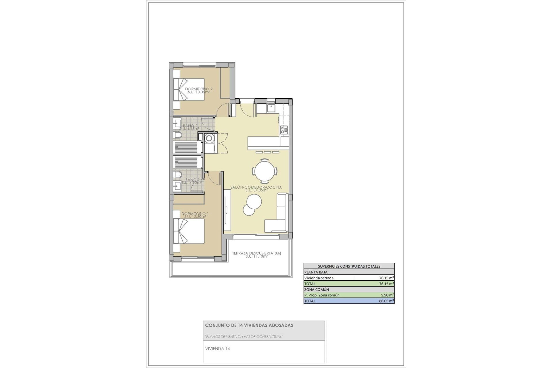 New Build - Bungalow - Rojales - Pueblo