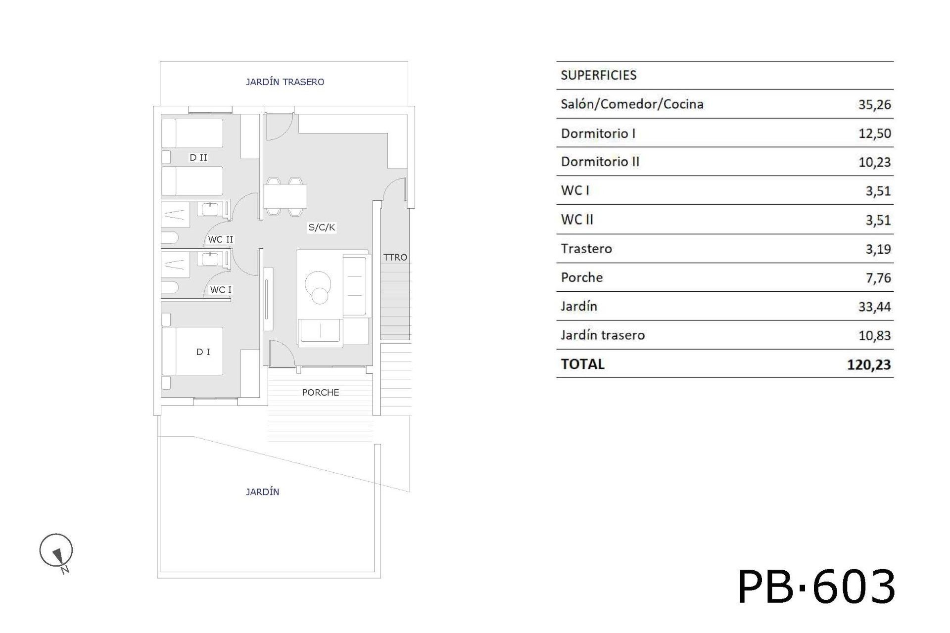 New Build - Bungalow - San Miguel de Salinas - Pueblo