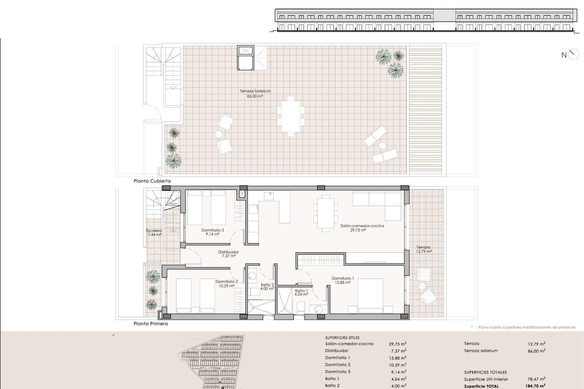 New Build - Penthouse - Pulpí - Aguilón Golf