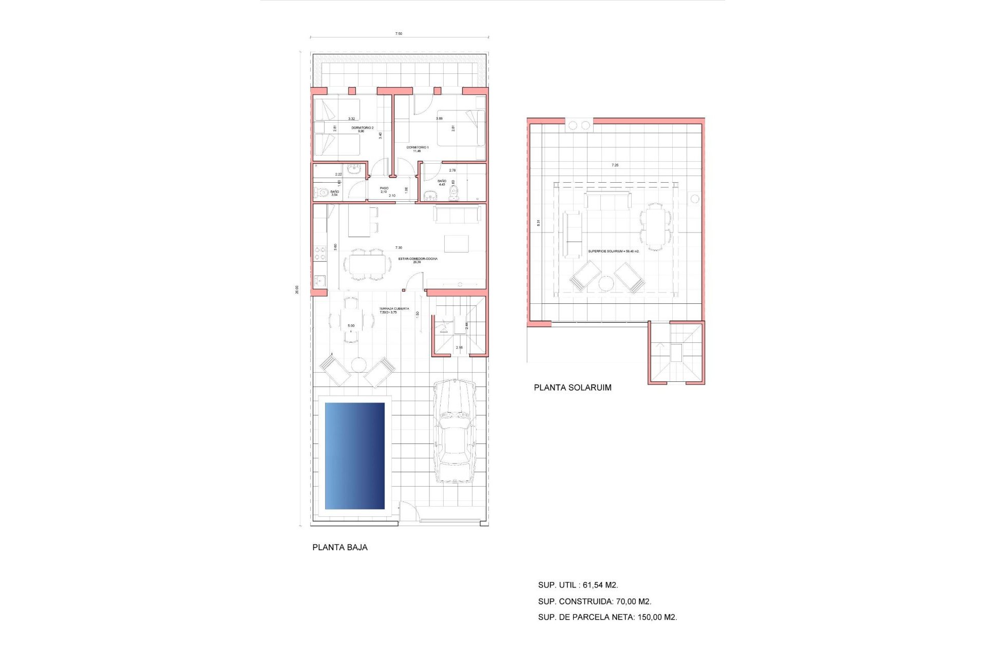 New Build - Townhouse - Fuente Álamo - La Pinilla