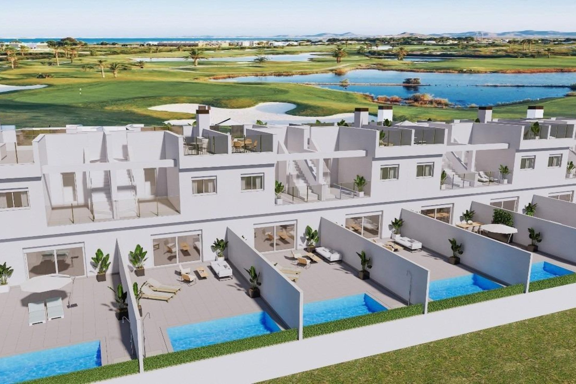 New Build - Townhouse - Los Alcazares - Serena Golf
