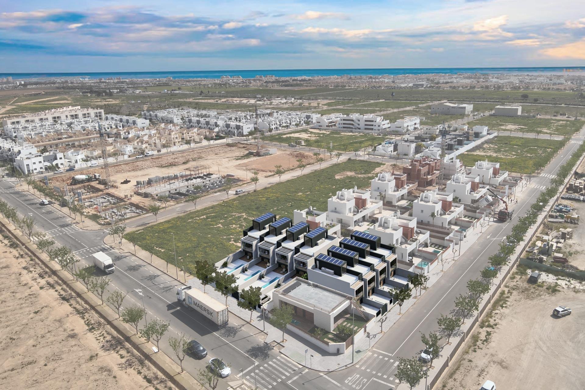 New Build - Townhouse - Pilar de la Horadada - Lo Monte