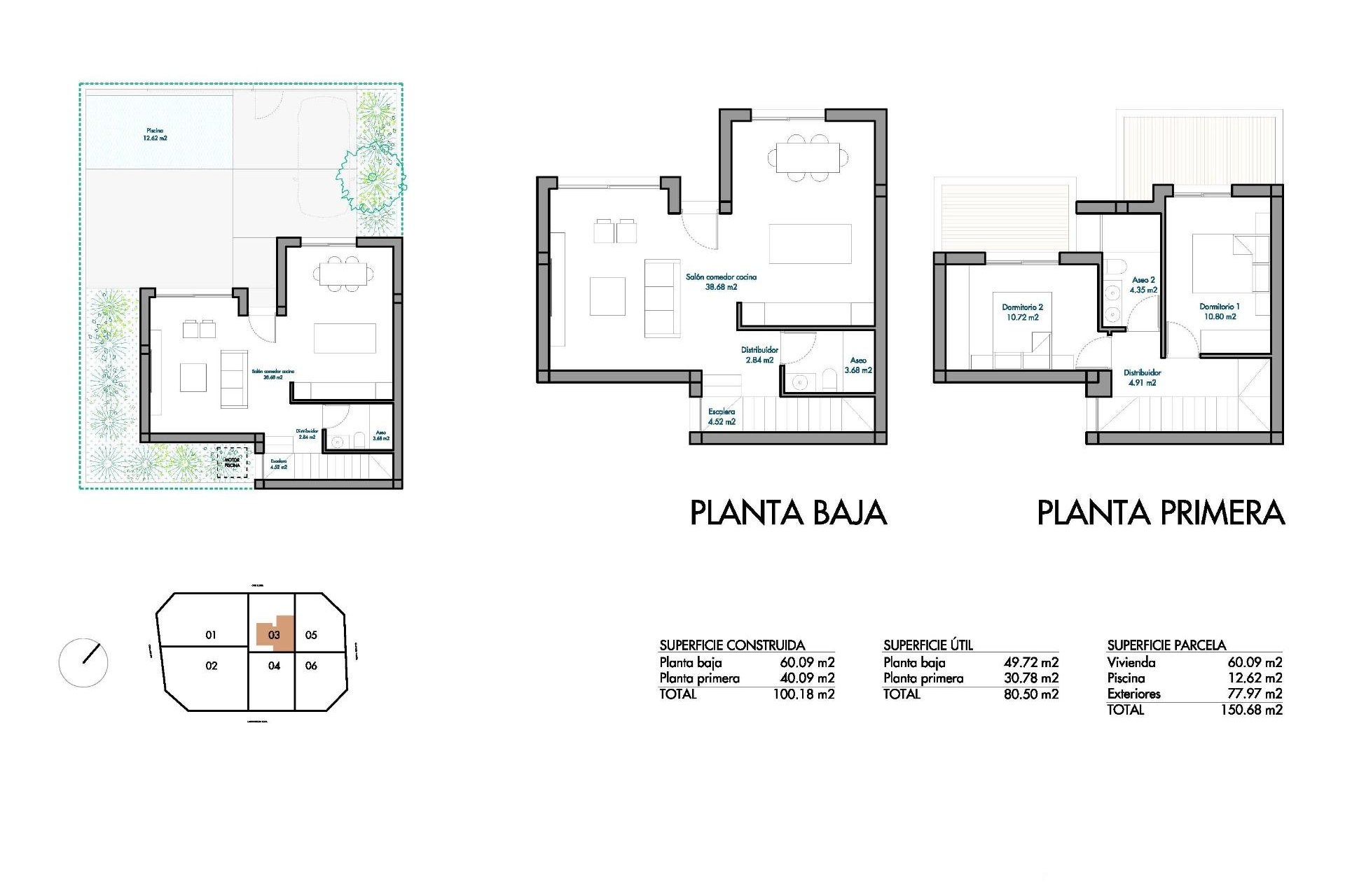 New Build - Townhouse - Torre Pacheco - El Alba