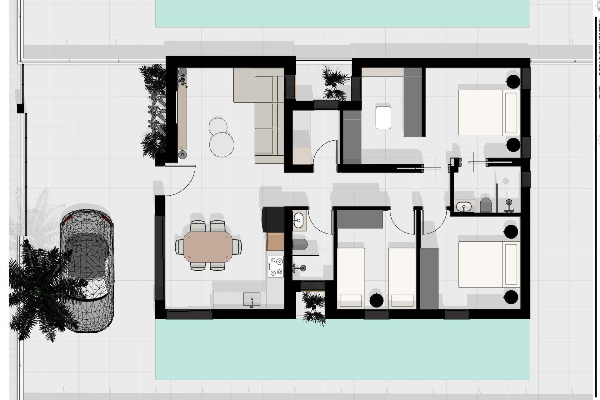 New Build - Villa - Benijofar - Urb. Monteazul