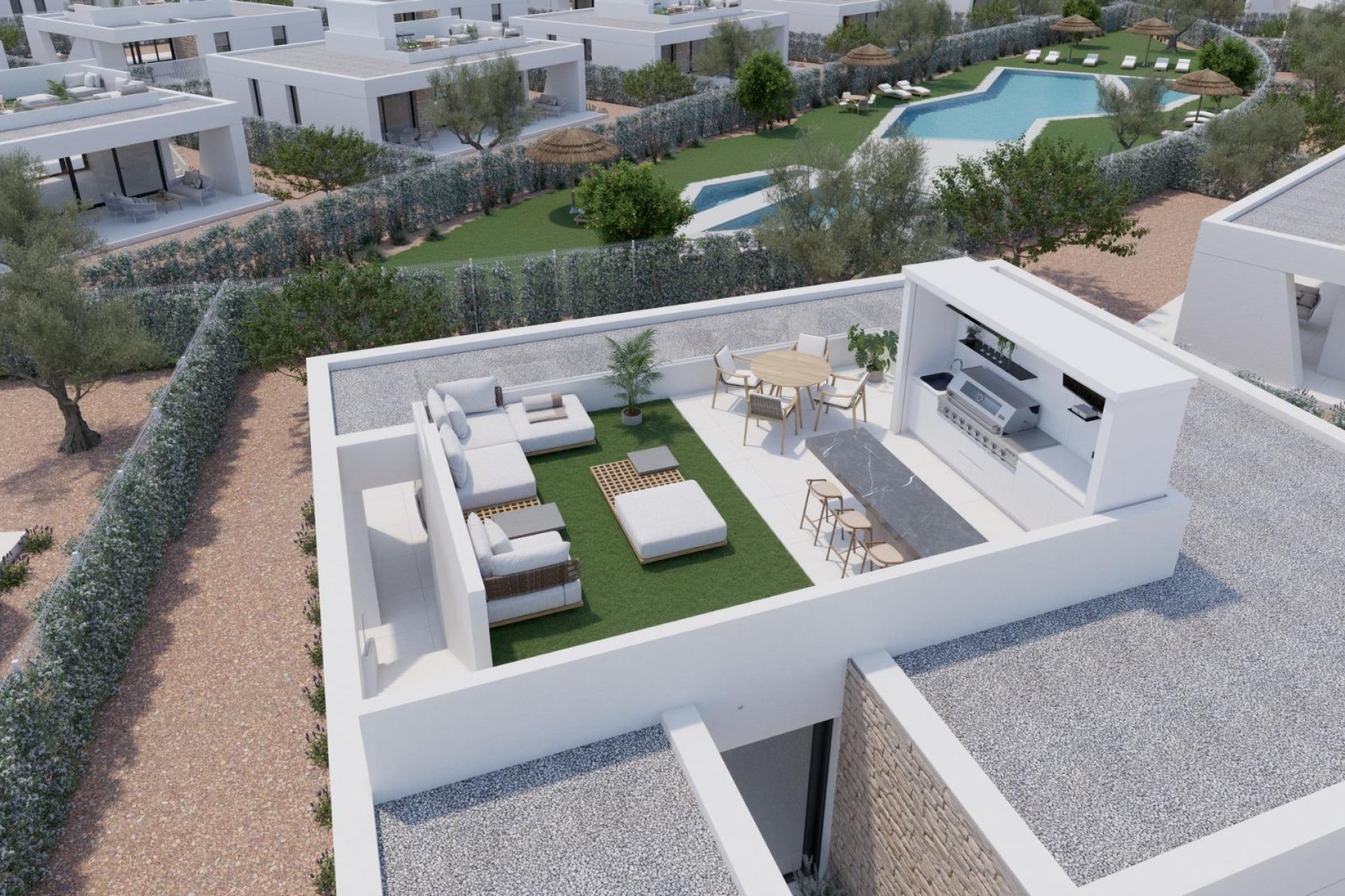 New Build - Villa - Fuente Álamo - Hacienda del Alamo