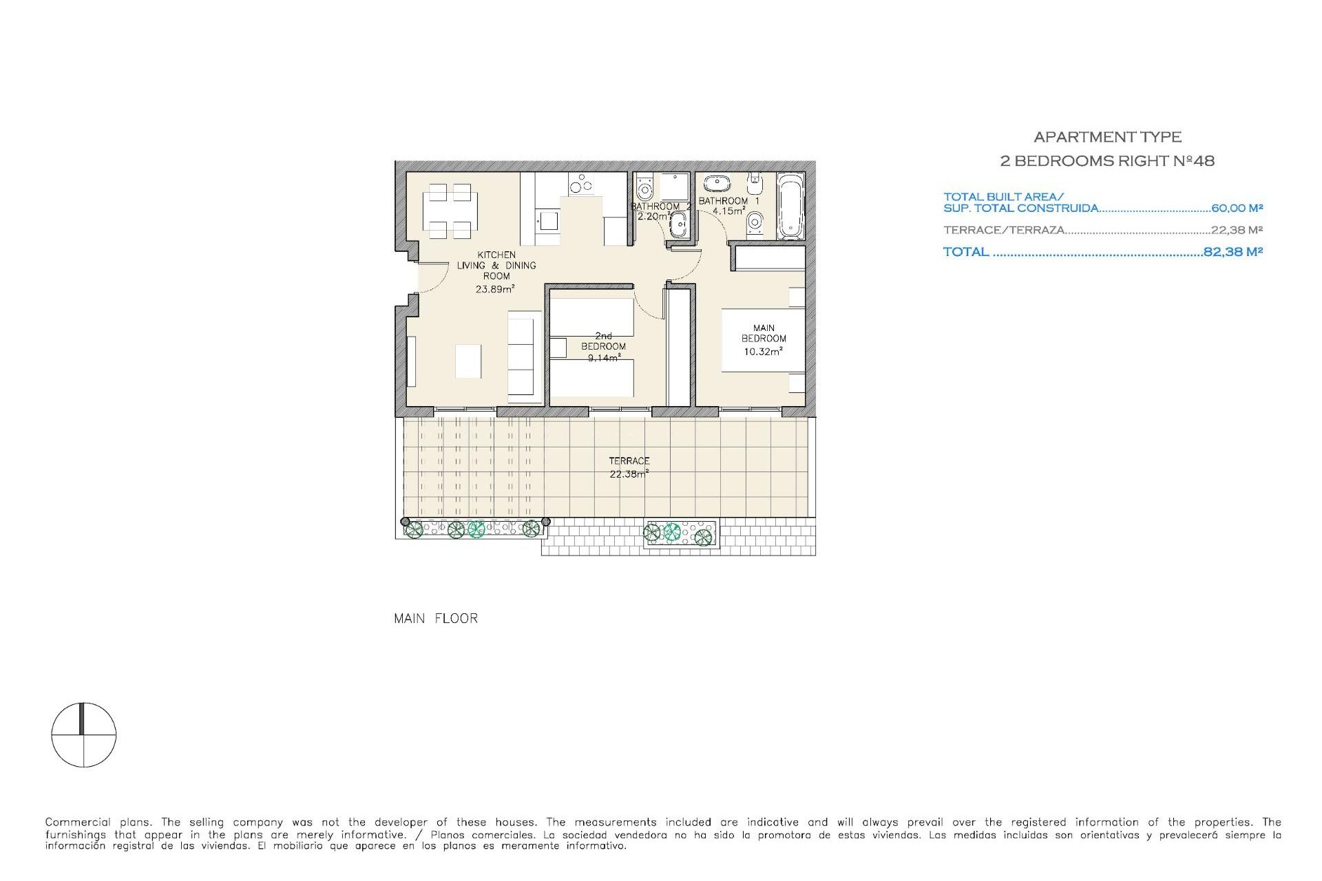 Nouvelle construction - Appartement - Aguilas - Collado