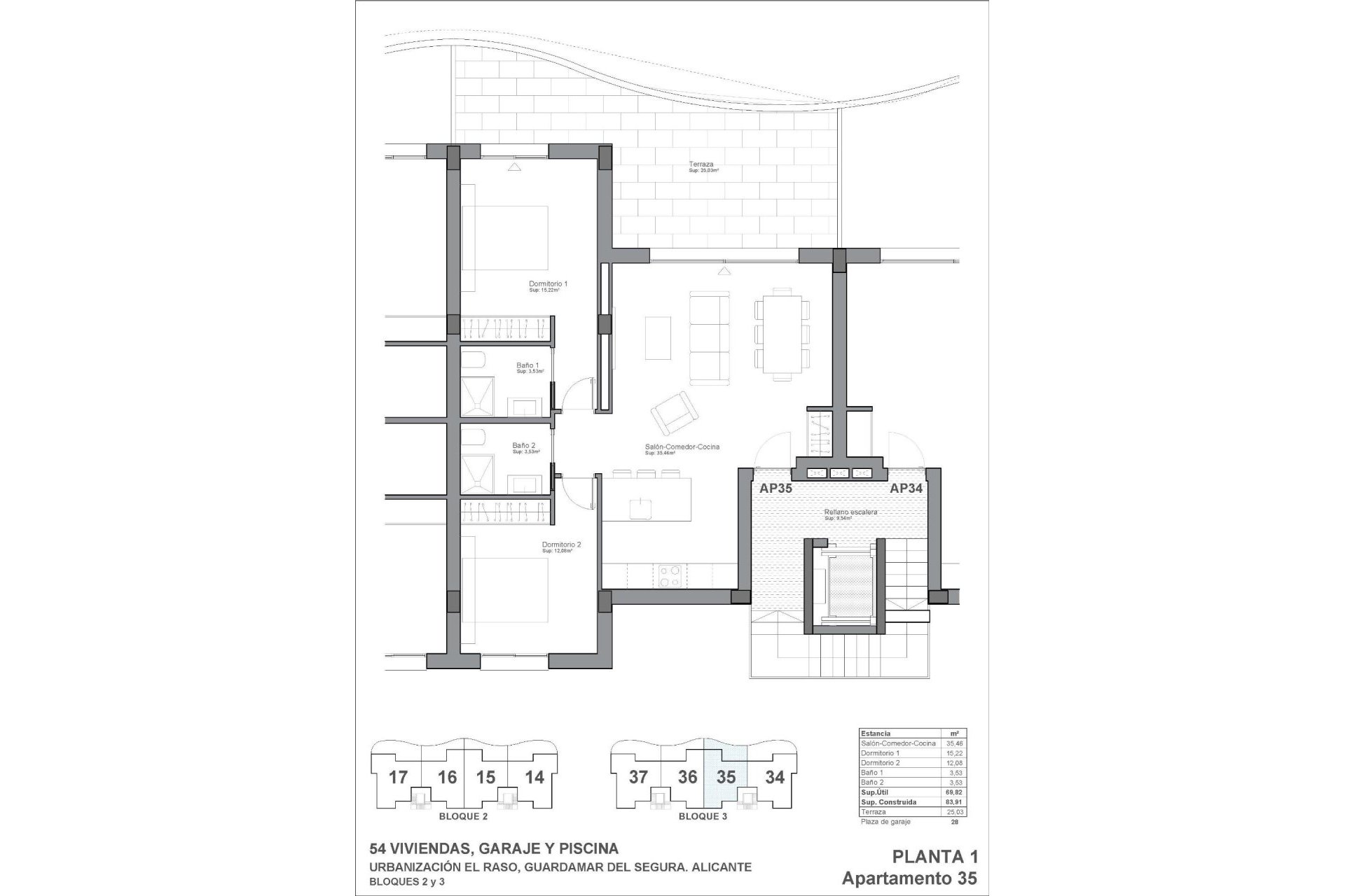 Nouvelle construction - Appartement - Guardamar del Segura - El Raso