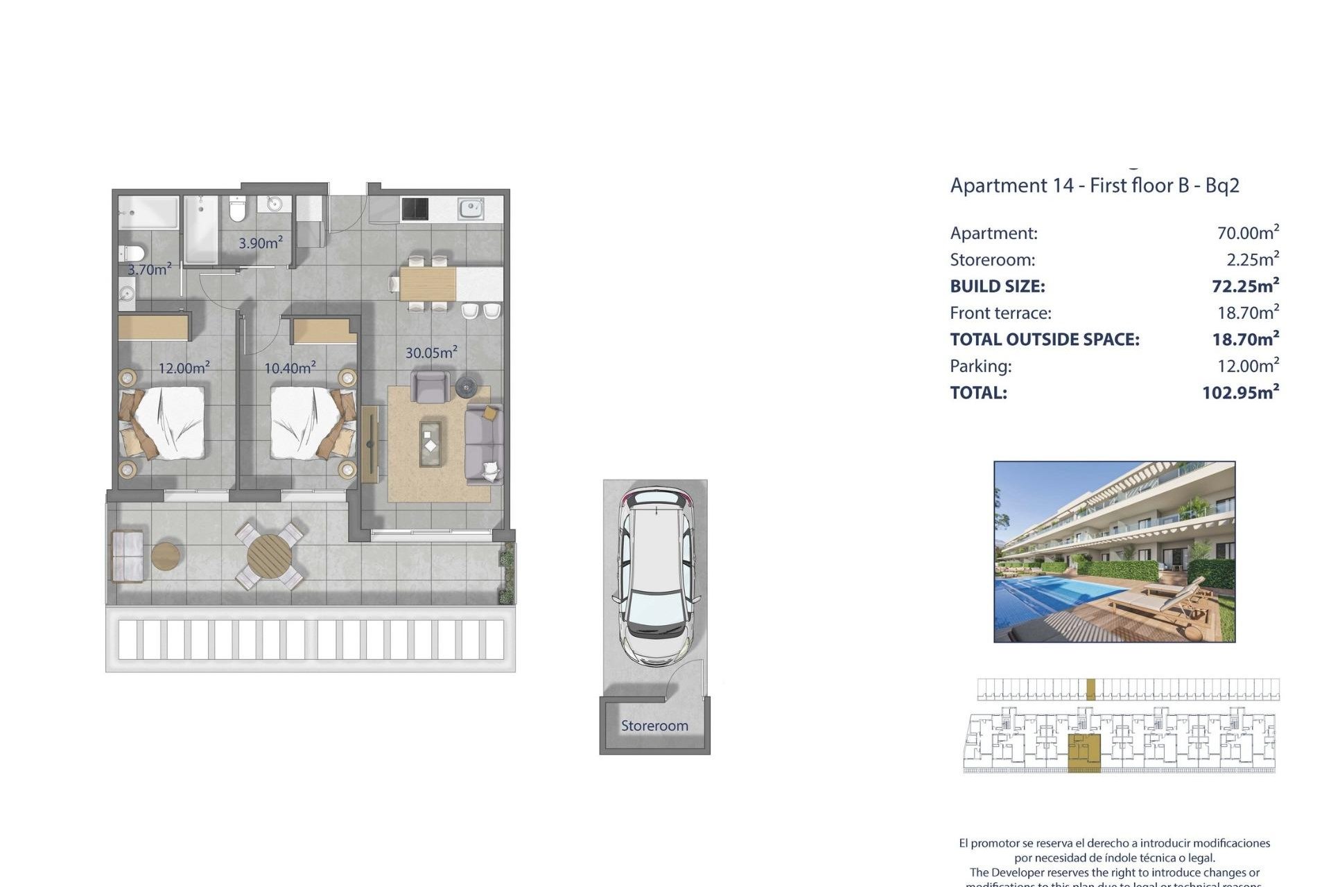 Nouvelle construction - Appartement - Los Alcazares - Los Narejos