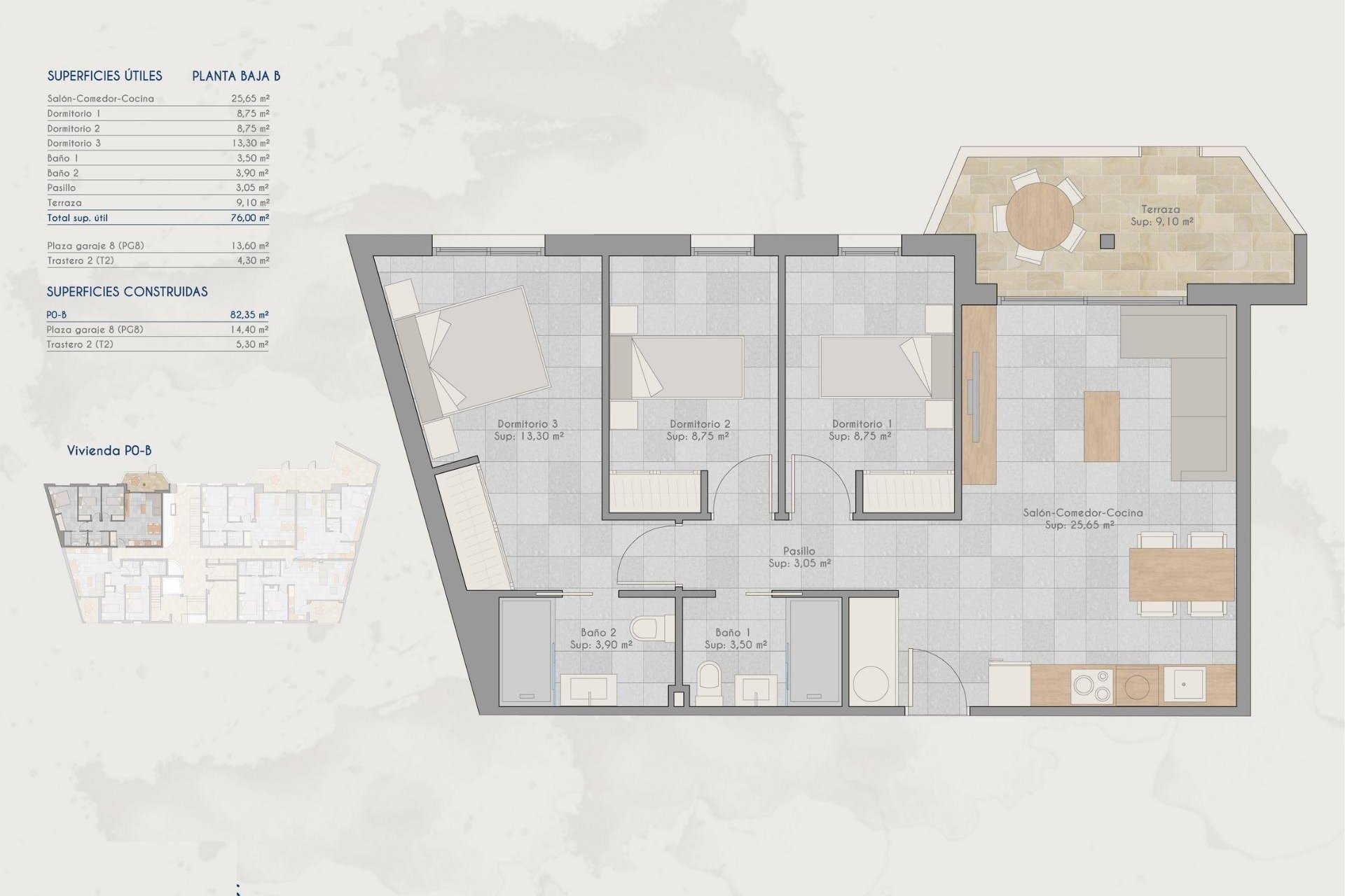 Nouvelle construction - Appartement - San Pedro del Pinatar - Lo Pagan