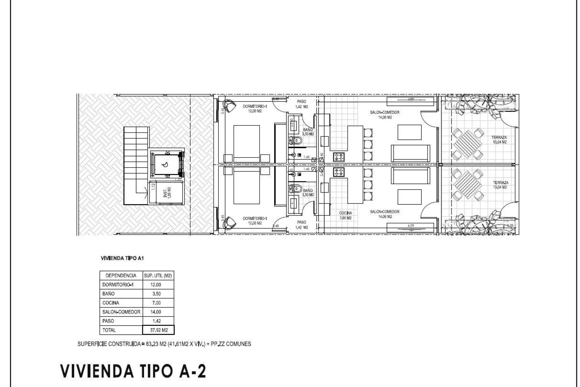 Nouvelle construction - Appartement - Vera - Vera Playa