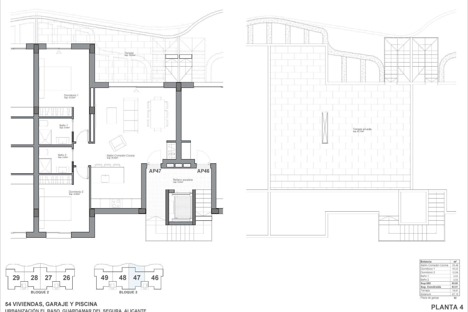 Nouvelle construction - Attique - Guardamar del Segura - El Raso