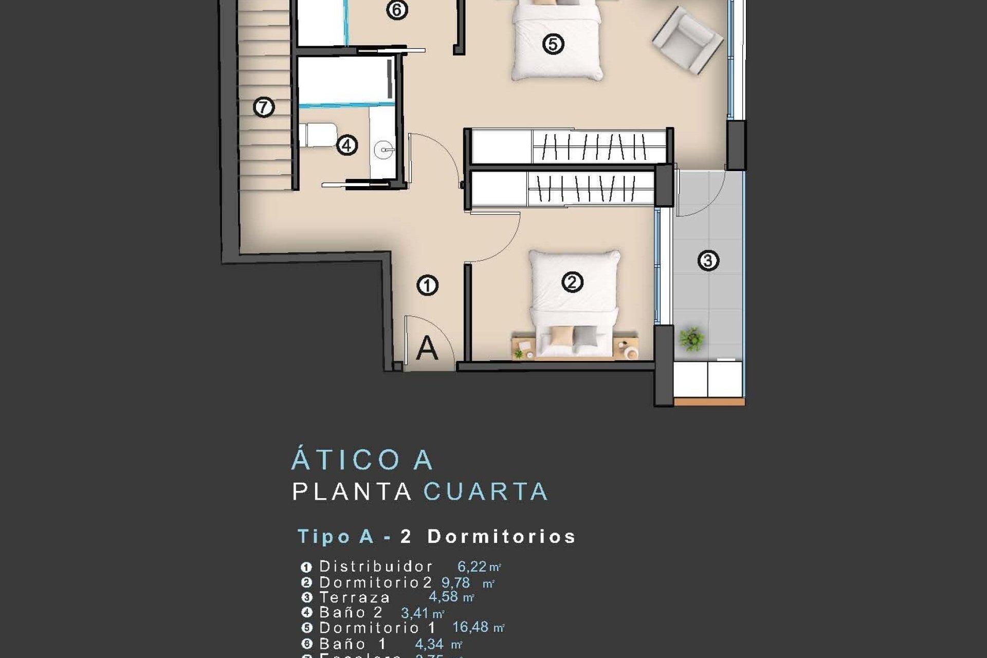 Nouvelle construction - Attique - Torrevieja - Centro