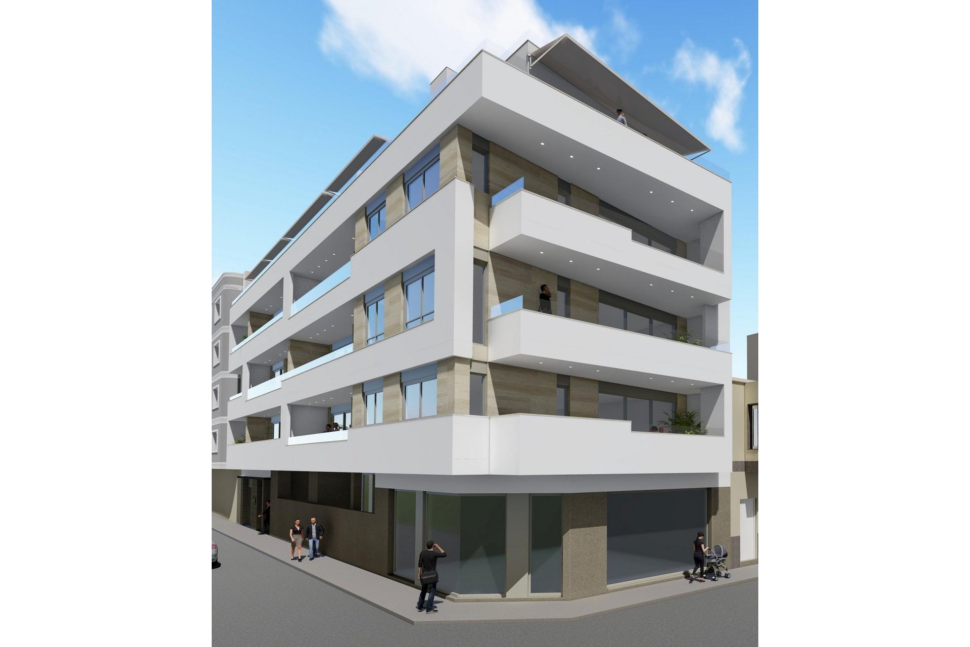 Nouvelle construction - Attique - Torrevieja - Playa del Cura