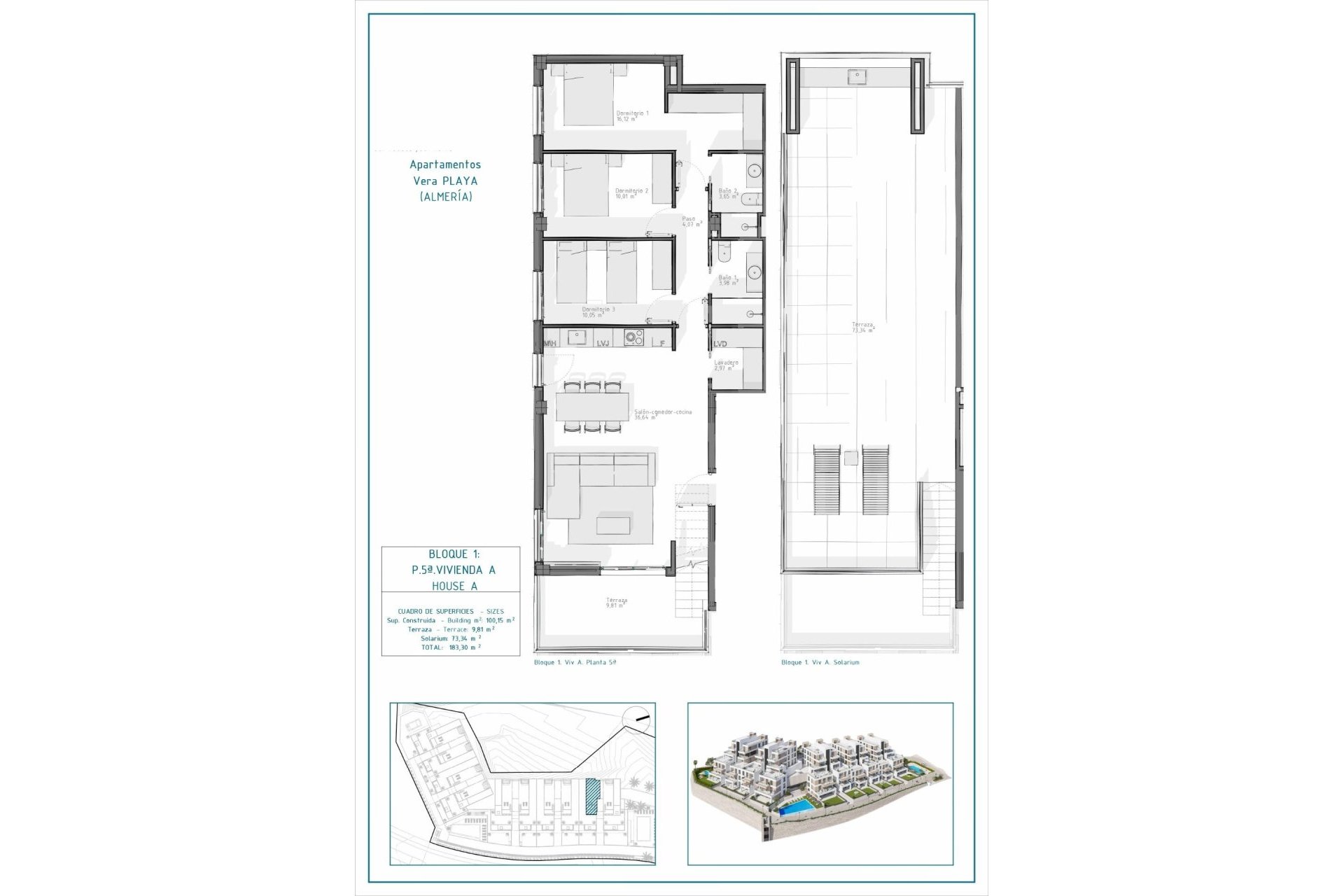 Nouvelle construction - Attique - Vera - Pueblo Salinas