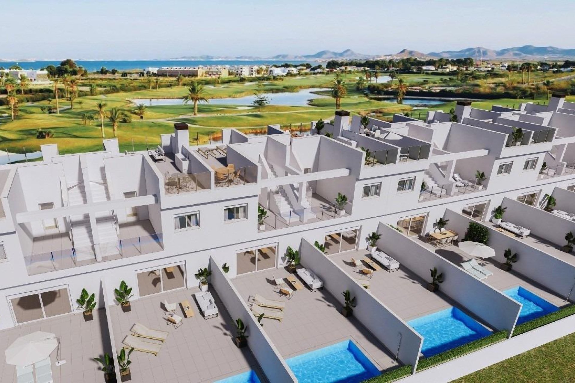 Nouvelle construction - Maison de ville - Los Alcazares - Serena Golf
