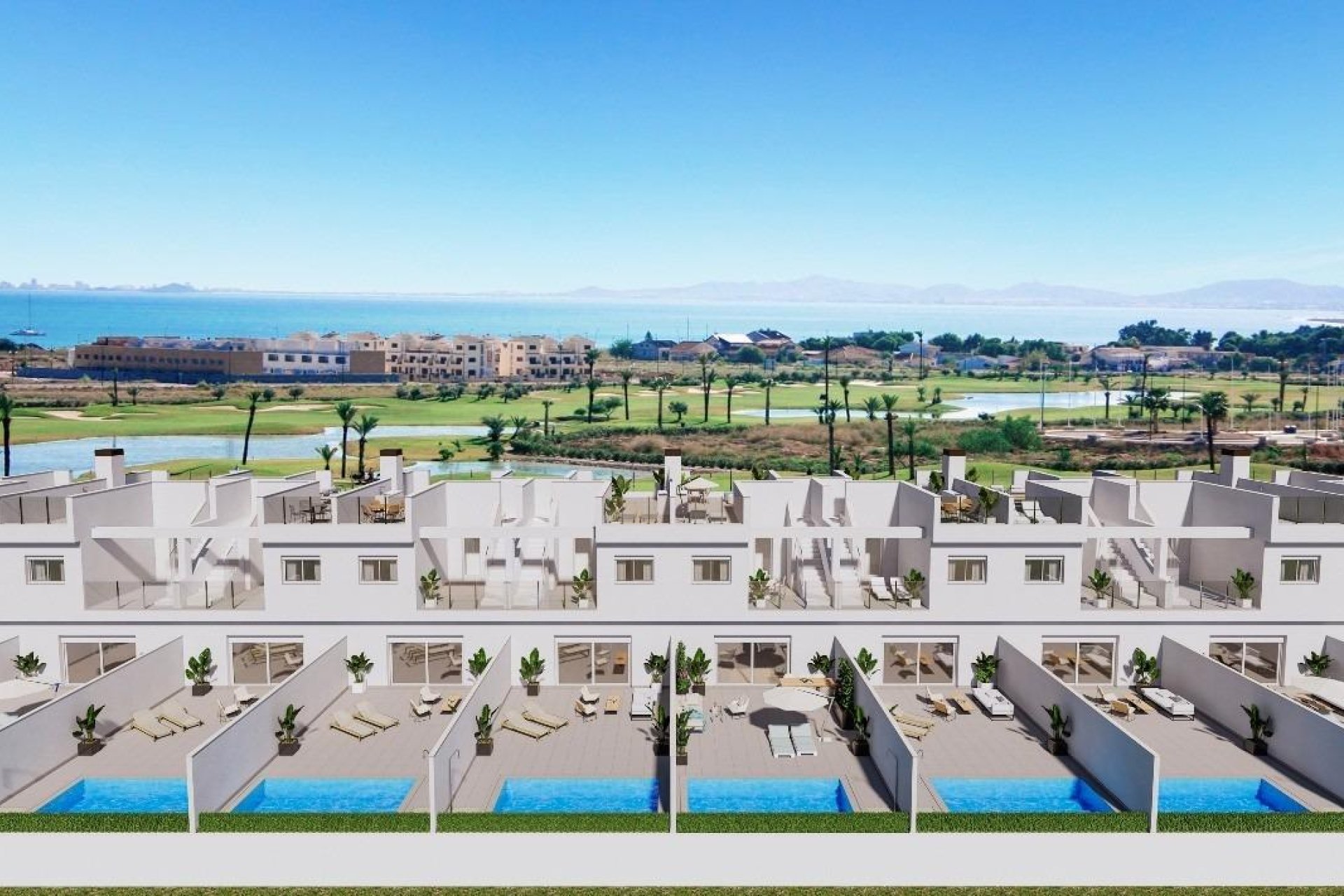 Nouvelle construction - Maison de ville - Los Alcazares - Serena Golf