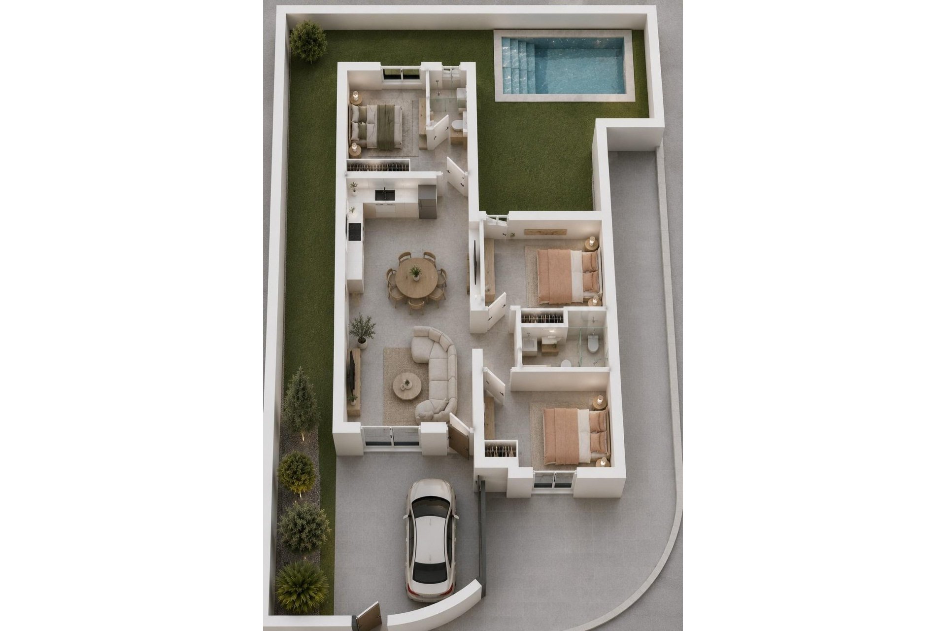Nouvelle construction - Maison de ville - Mazarron - Country Club