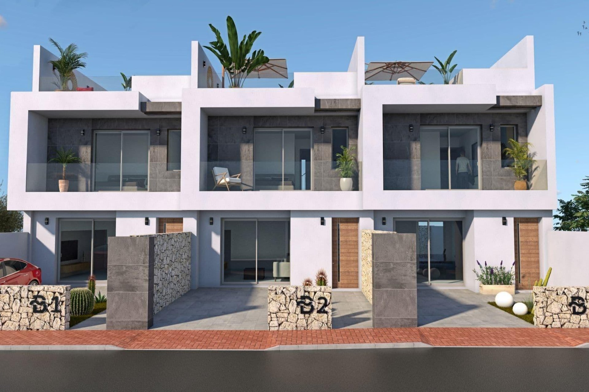 Nouvelle construction - Maison de ville - Pilar de la Horadada - La Torre De La Horadada