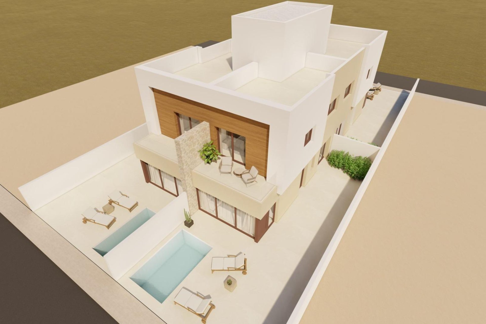 Nouvelle construction - Maison de ville - San Javier - pueblo