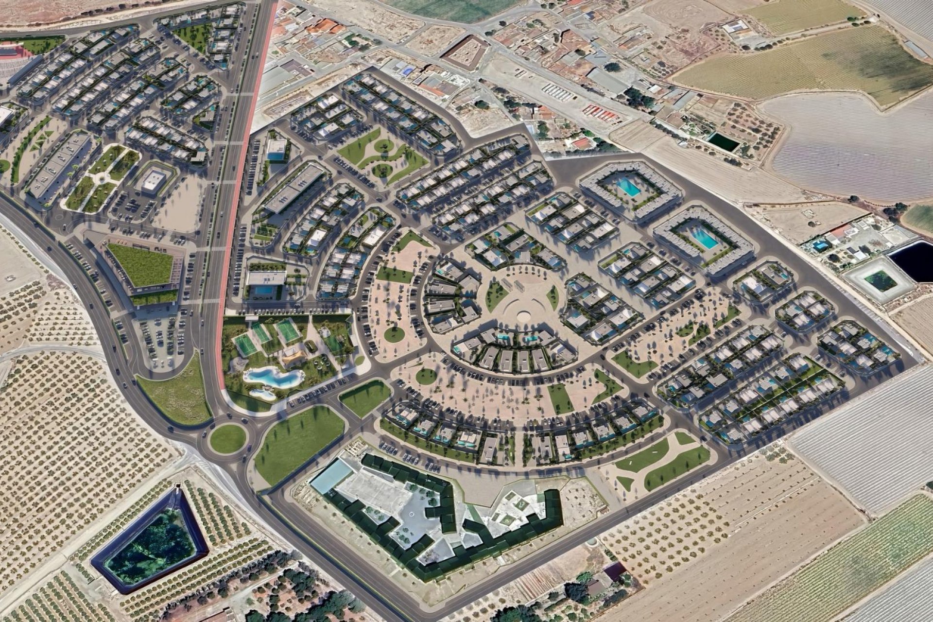 Nouvelle construction - Maison de ville - Torre Pacheco - El Alba