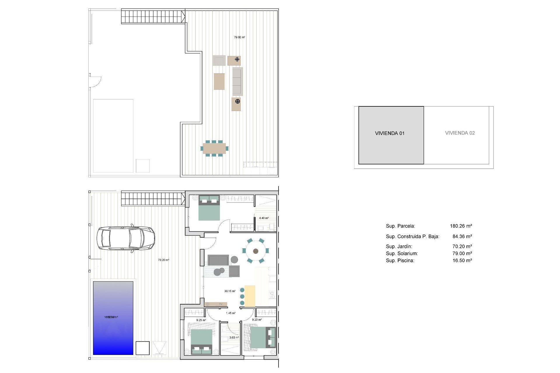 Nouvelle construction - Maison de ville - Torre Pacheco - pueblo