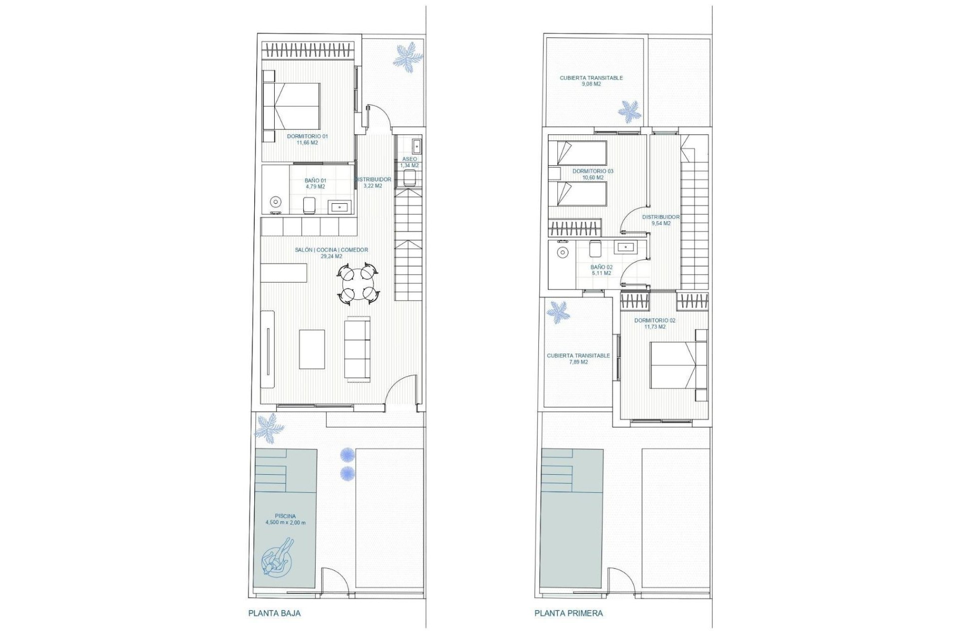 Nouvelle construction - Maison de ville - Torre Pacheco - pueblo