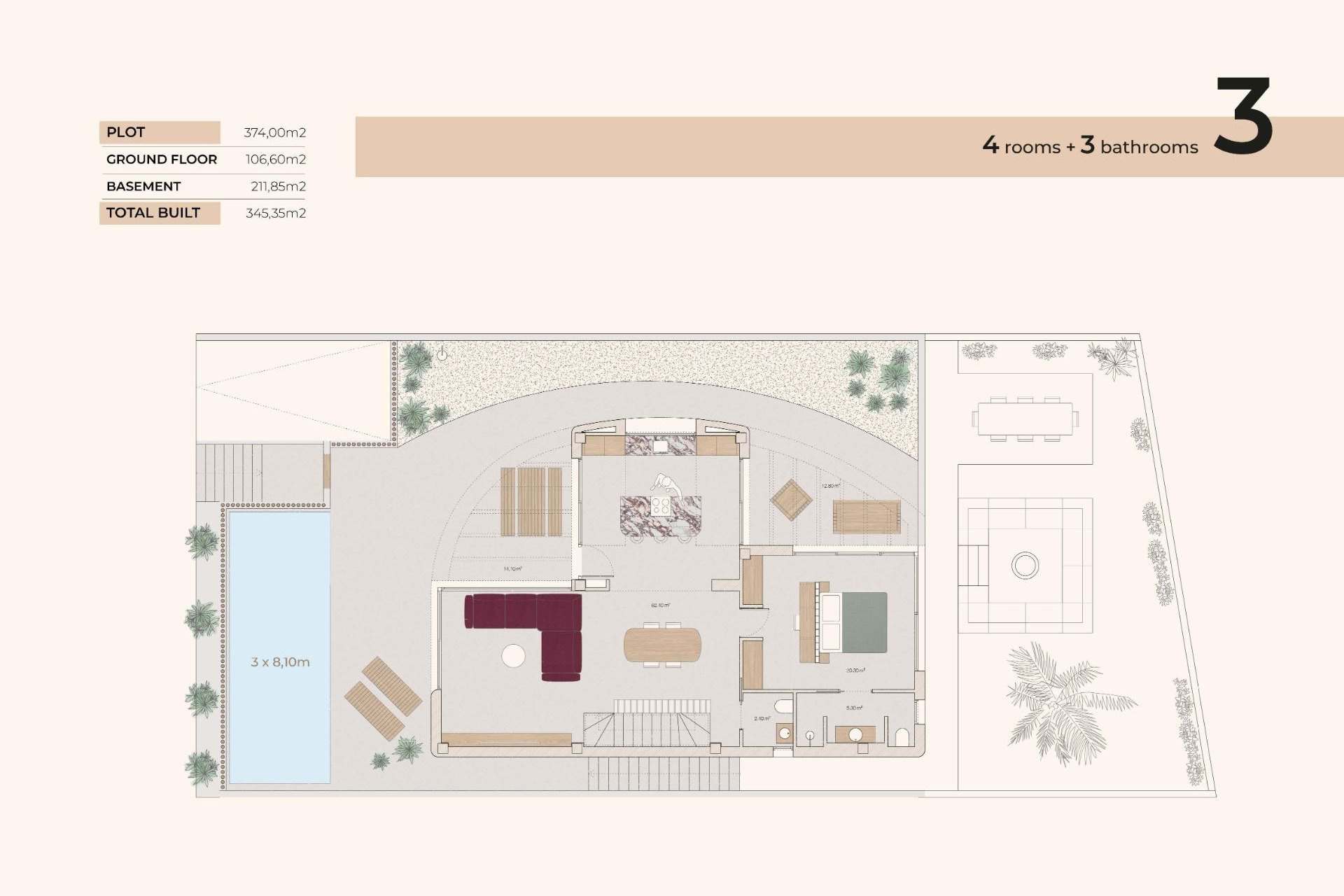 Nouvelle construction - Villa - Algorfa - La Finca Golf