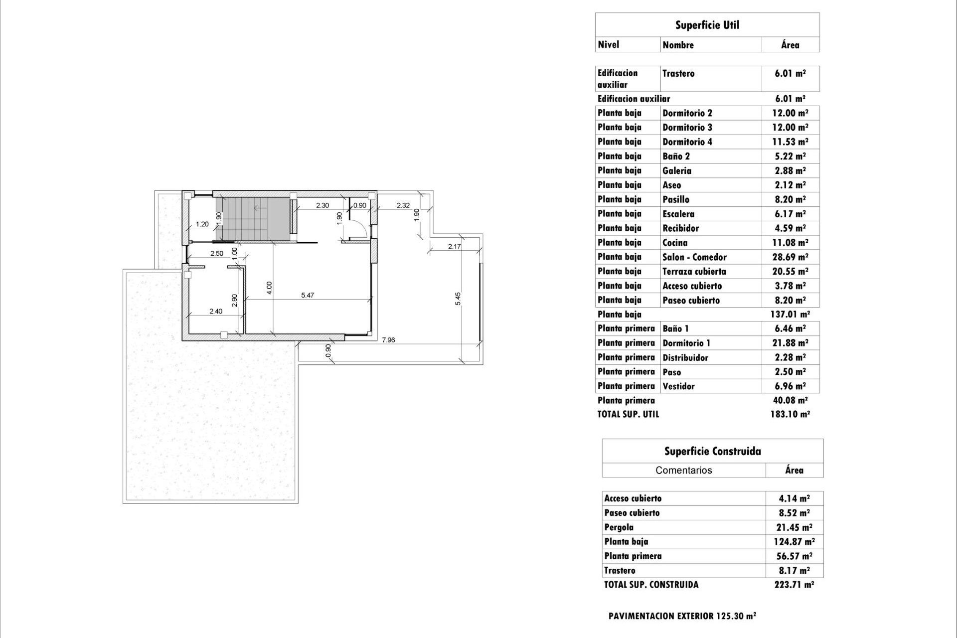 Nouvelle construction - Villa - Aspe - Poligono 19