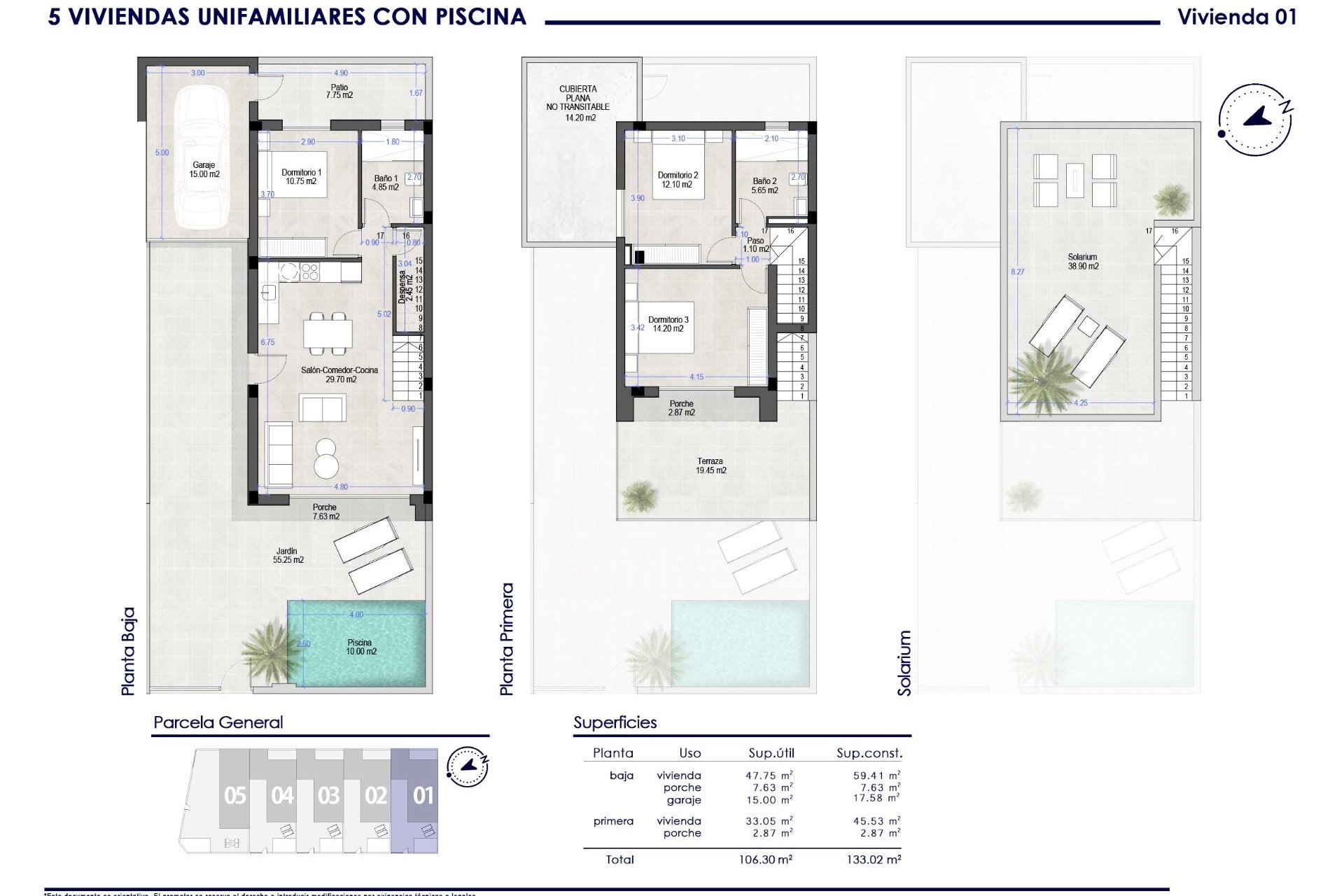 Nouvelle construction - Villa - San Pedro del Pinatar - Polideportivo