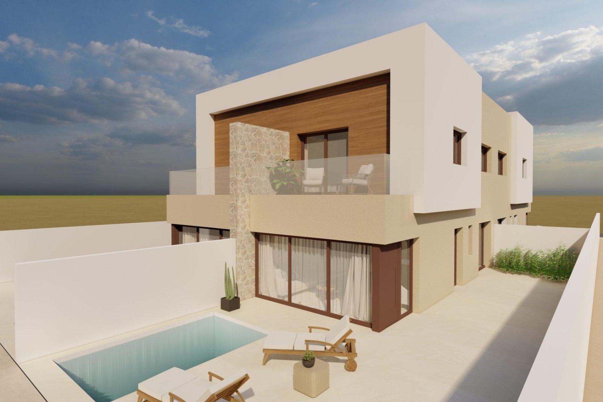Obra nueva - Adosado - San Javier - pueblo
