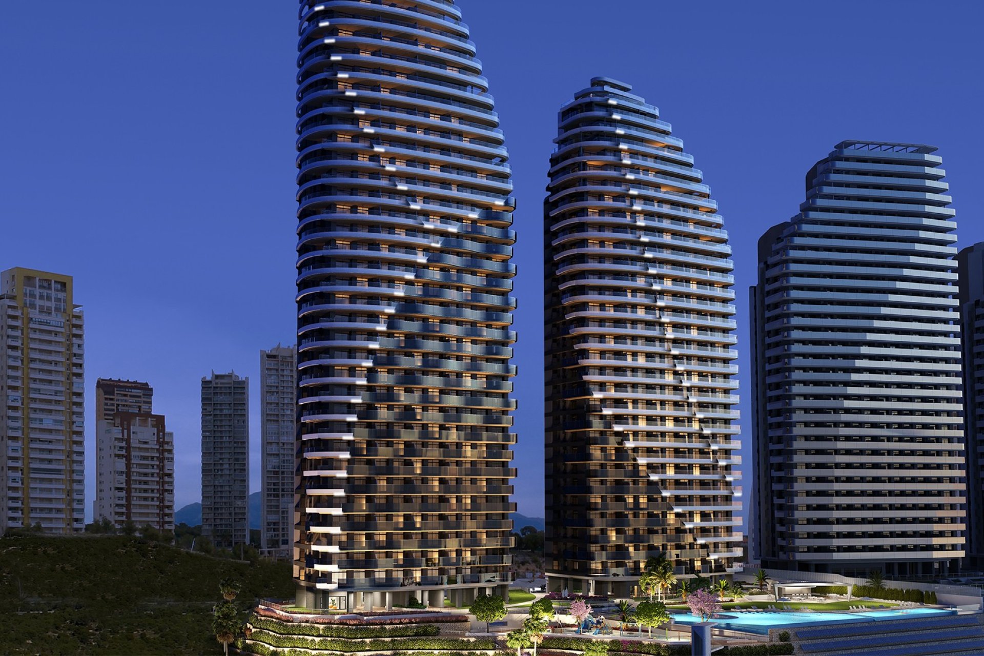 Obra nueva - Apartamento / piso - Benidorm - Spain