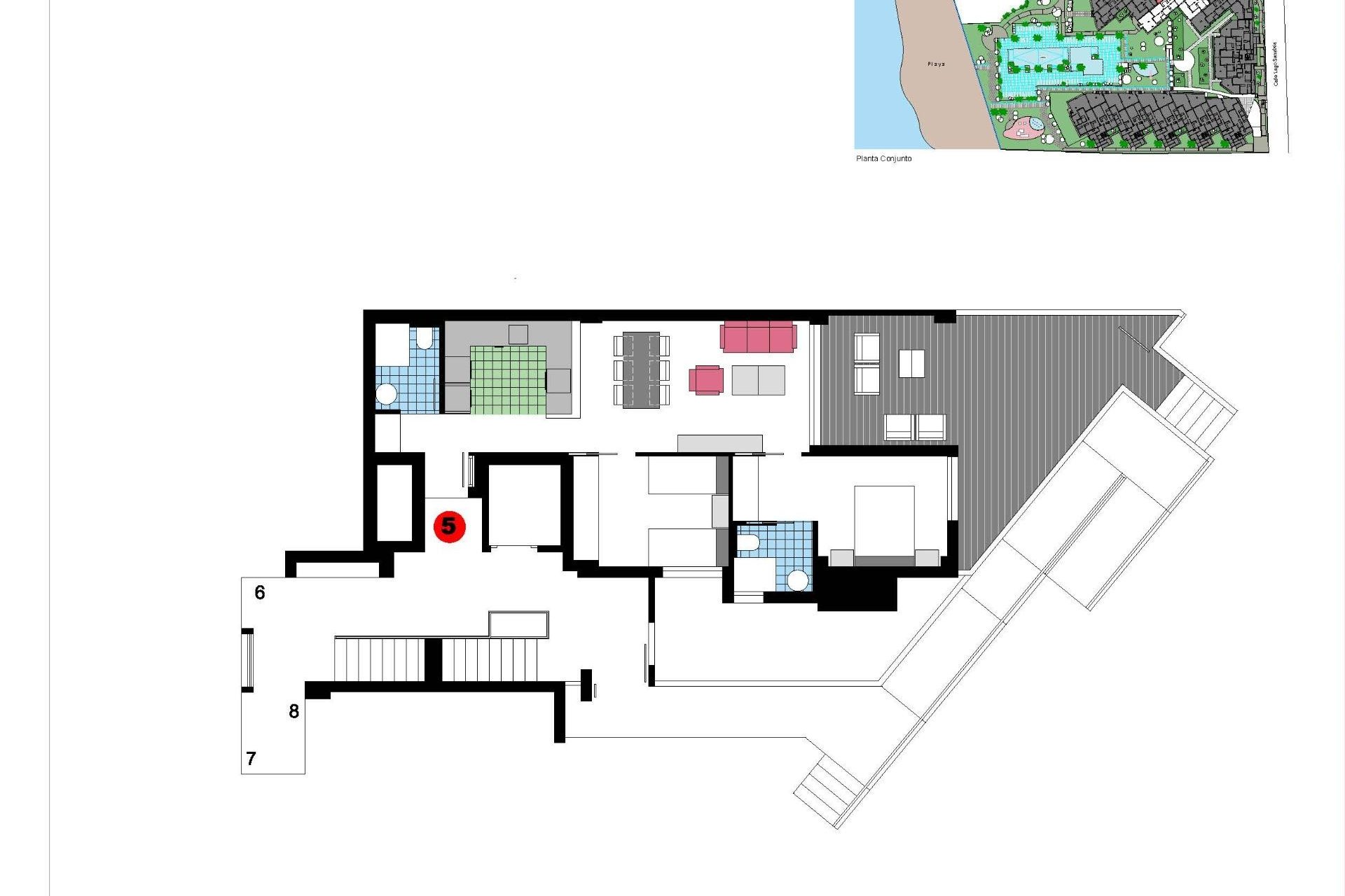 Obra nueva - Apartamento / piso - Denia - L´Estanyó (Marinas)