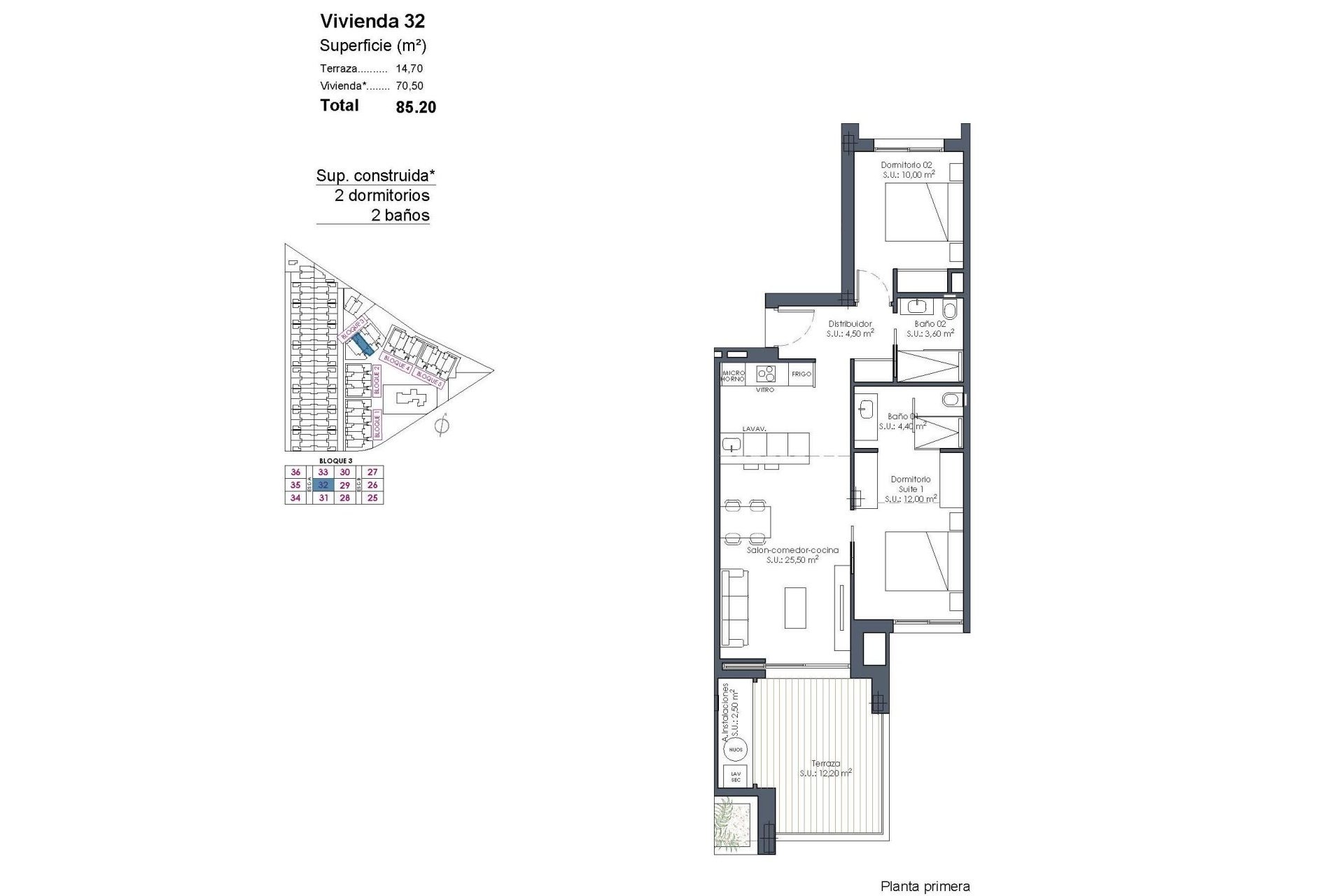 Obra nueva - Apartamento / piso - Los Alcazares - Serena Golf