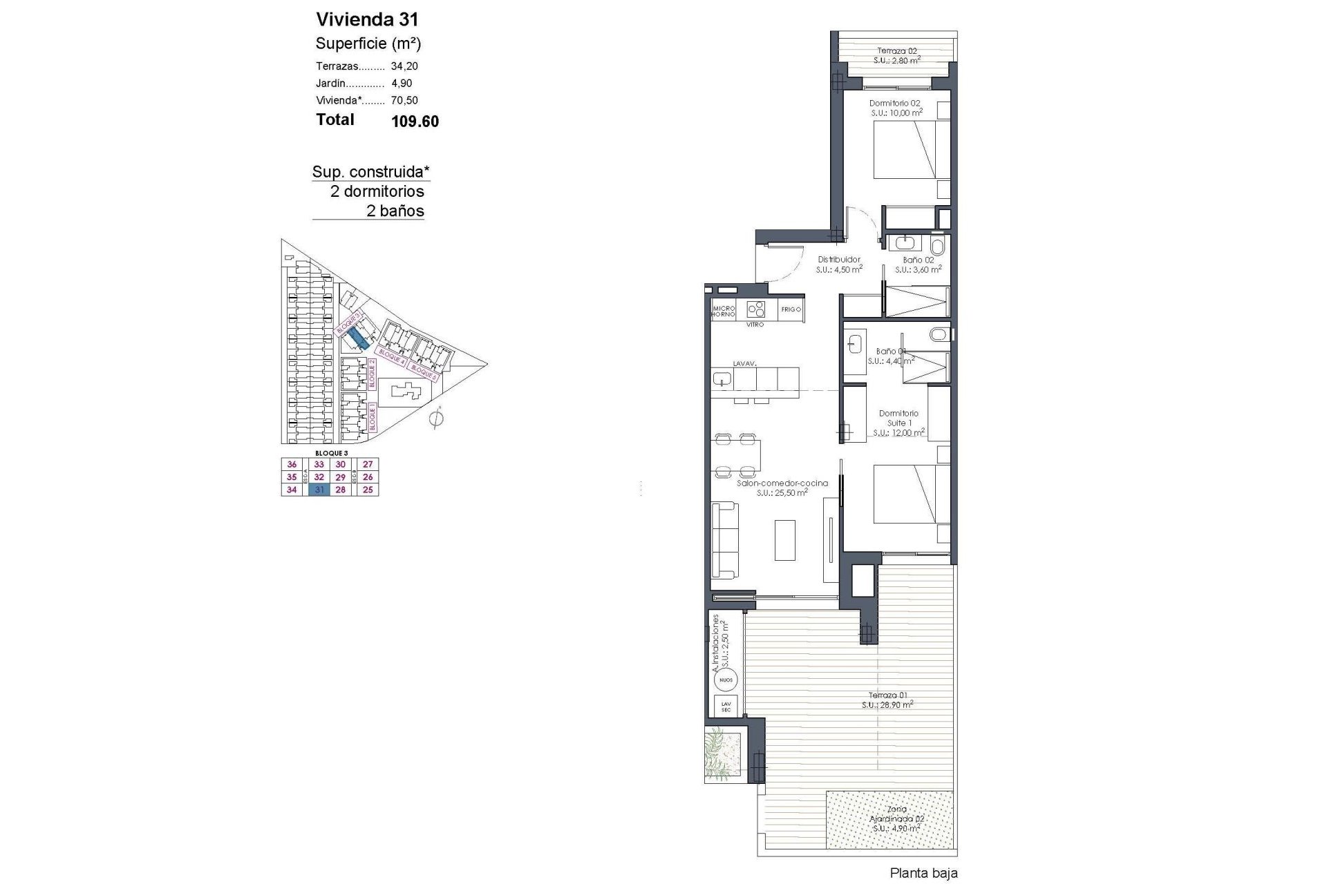 Obra nueva - Apartamento / piso - Los Alcazares - Serena Golf
