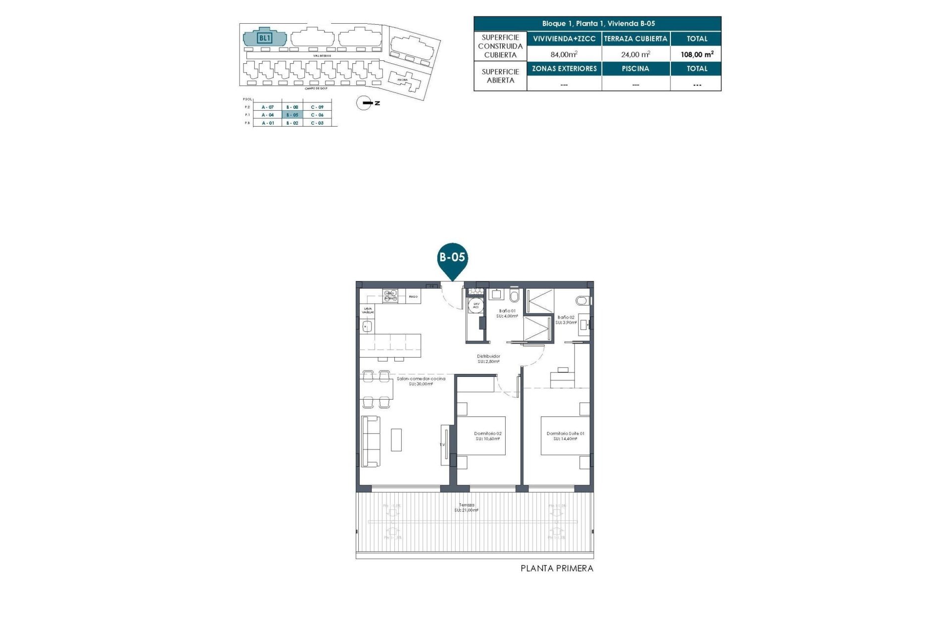 Obra nueva - Apartamento / piso - Los Alcazares - Serena Golf