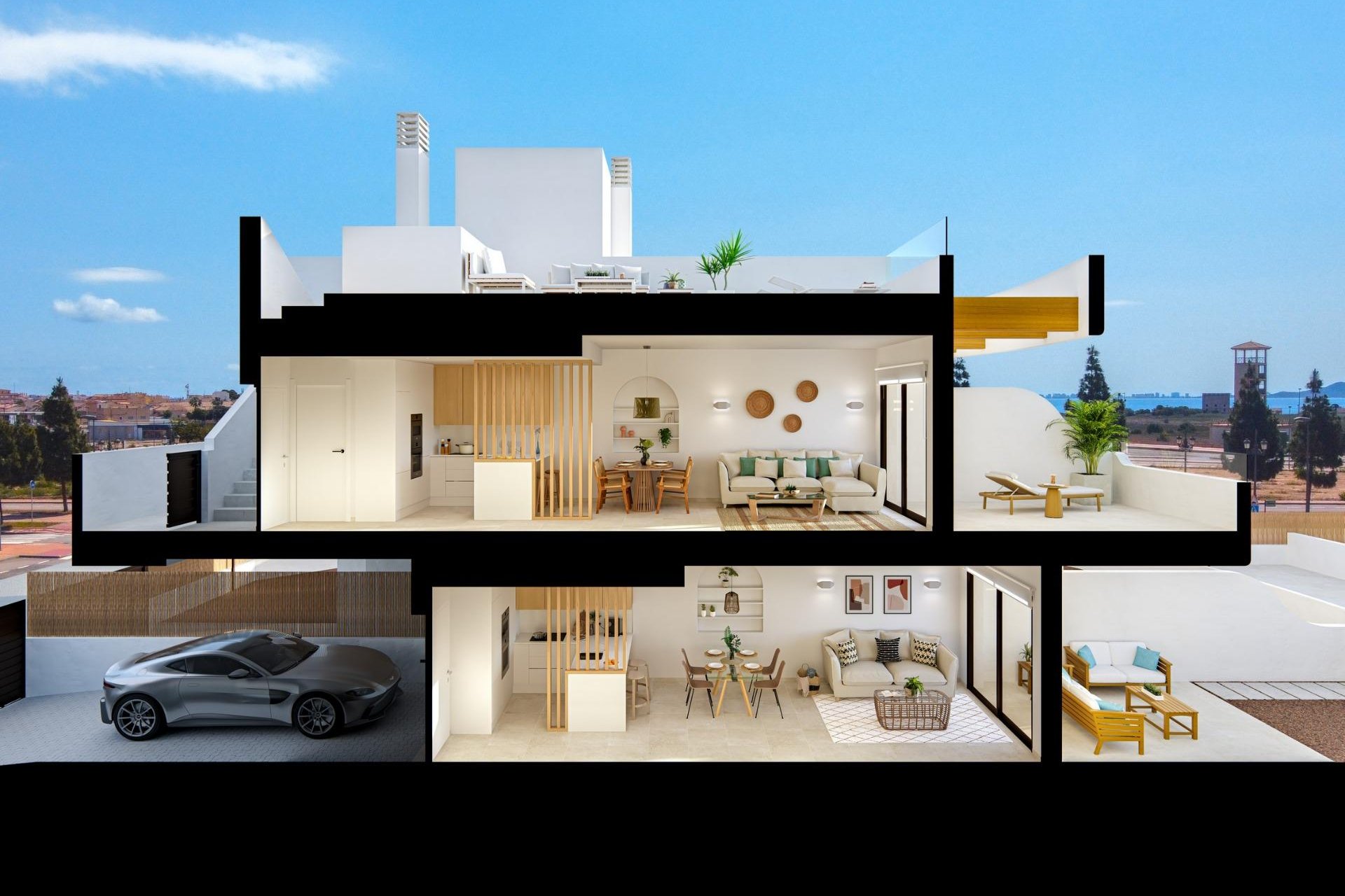Obra nueva - Apartamento / piso - Los Alcazares - Serena Golf