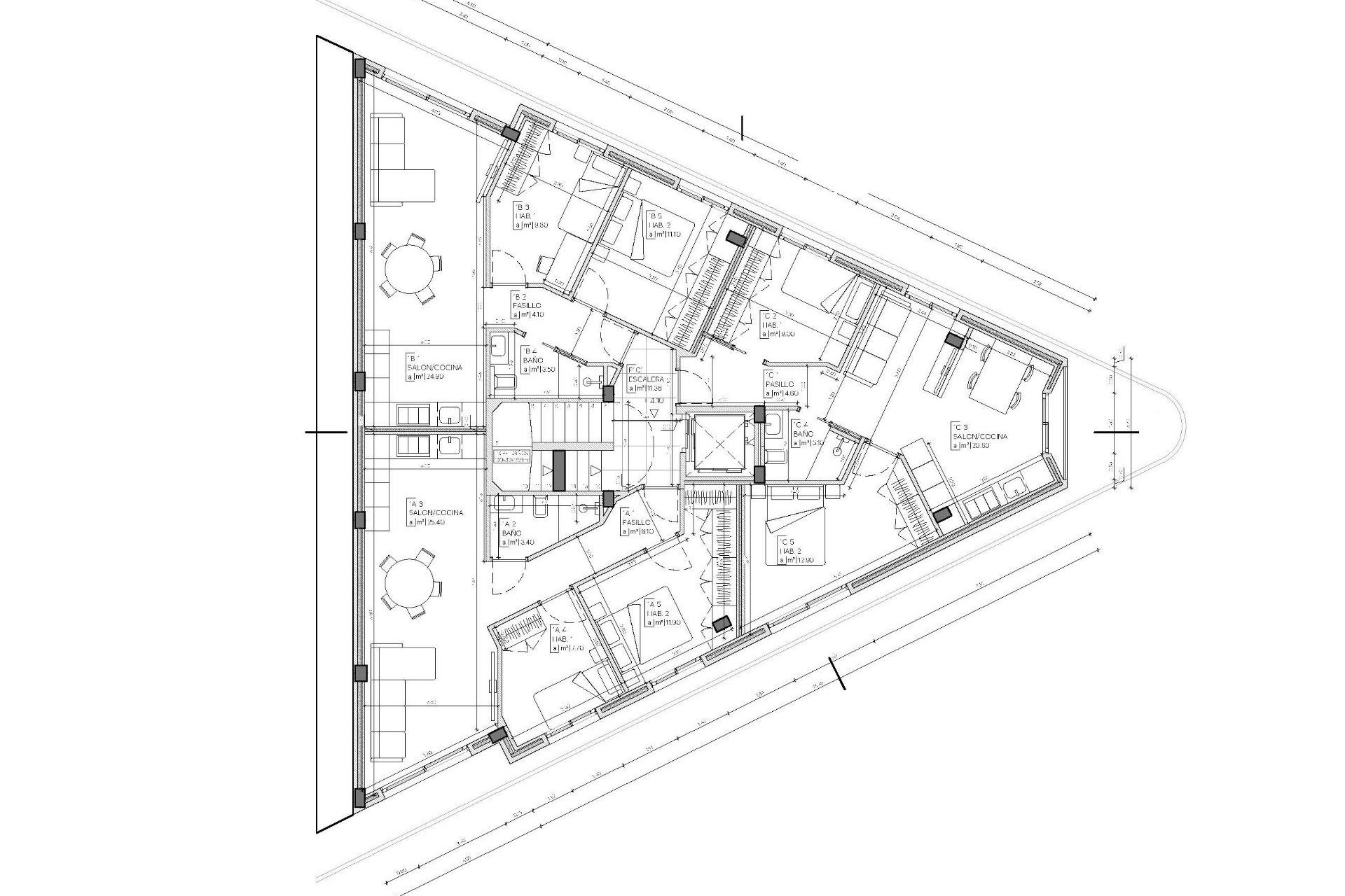 Obra nueva - Apartamento / piso - Mazarron - pueblo