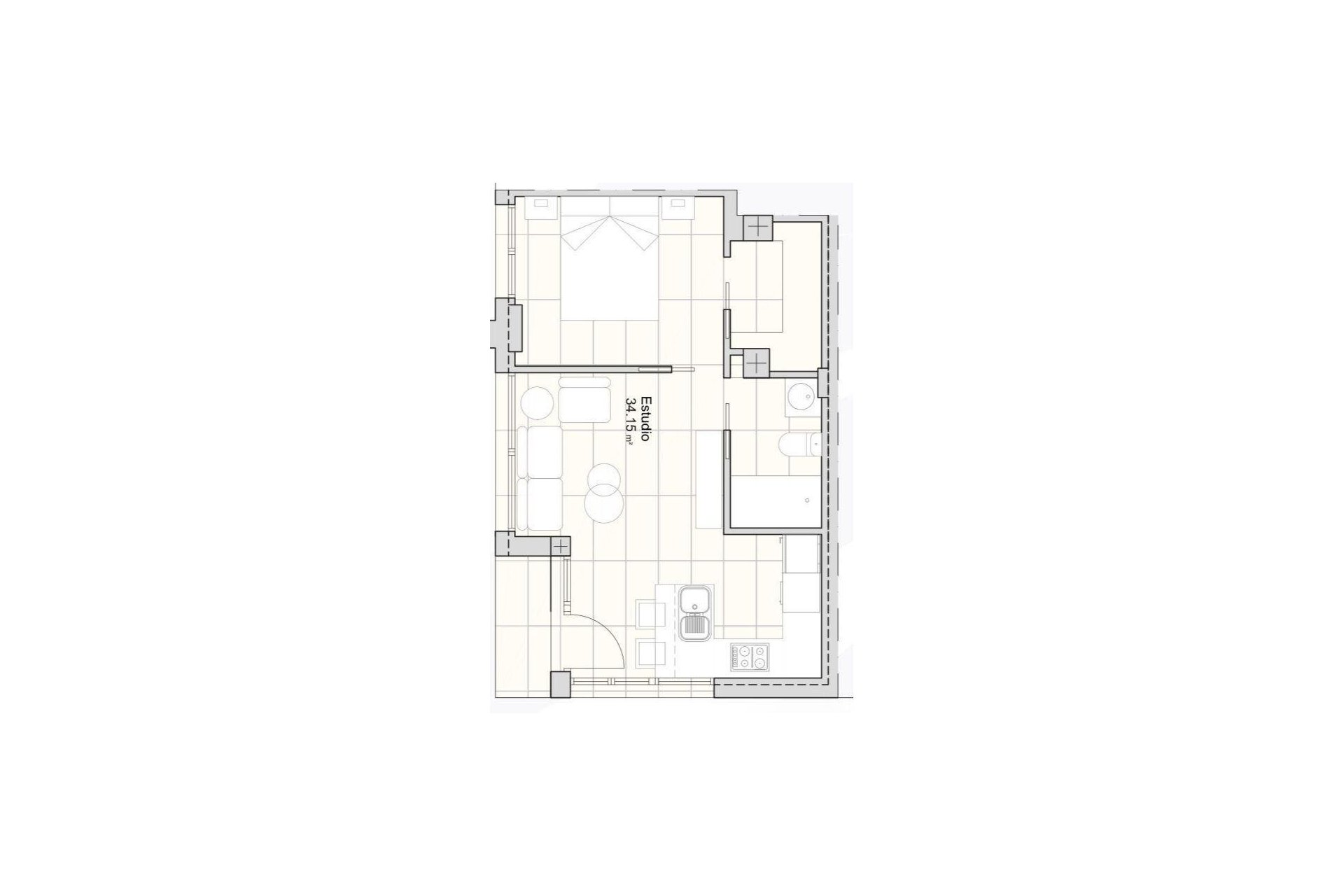 Obra nueva - Apartamento / piso - San Javier - pueblo