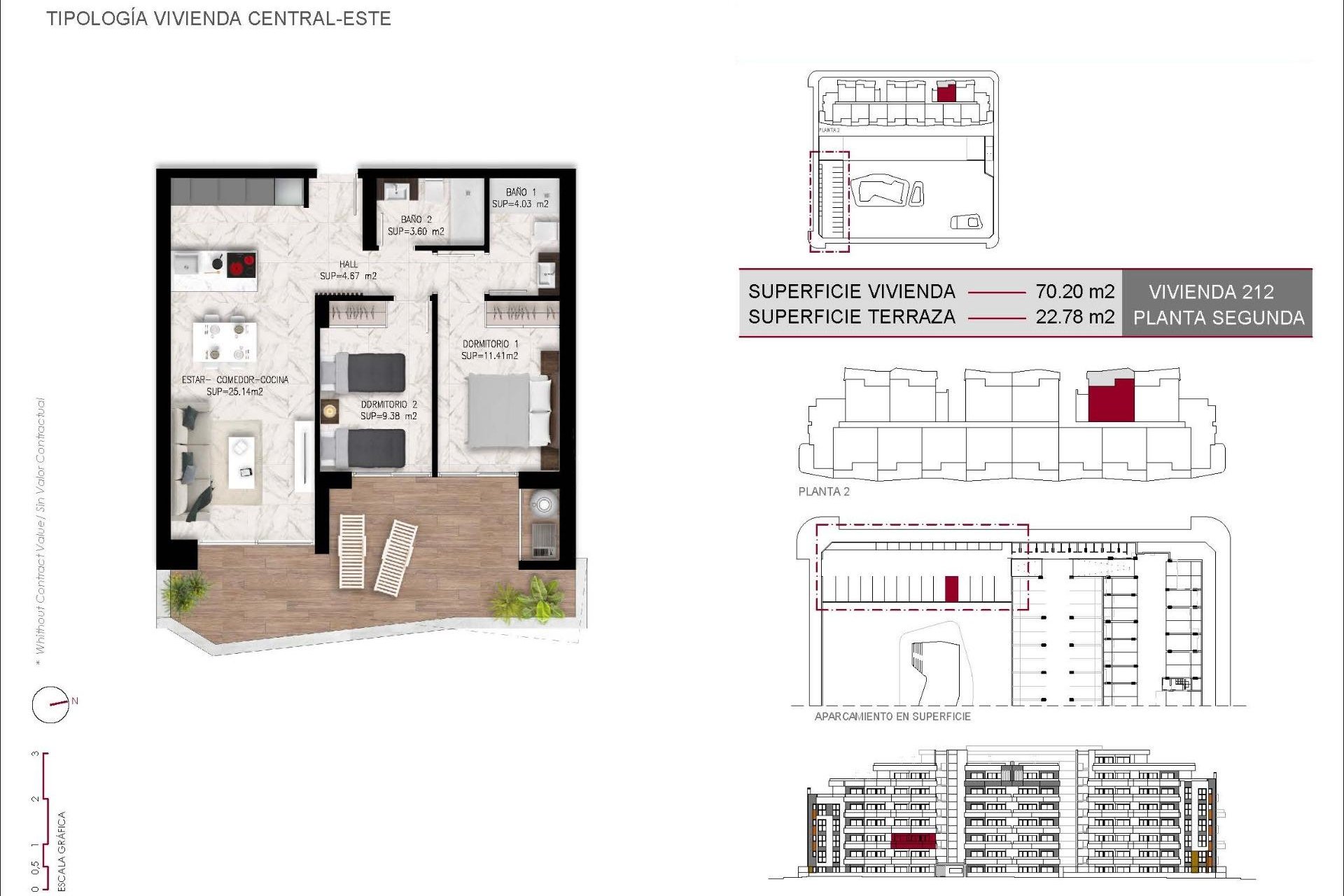 Obra nueva - Apartamento / piso - San Miguel de Salinas - Pueblo