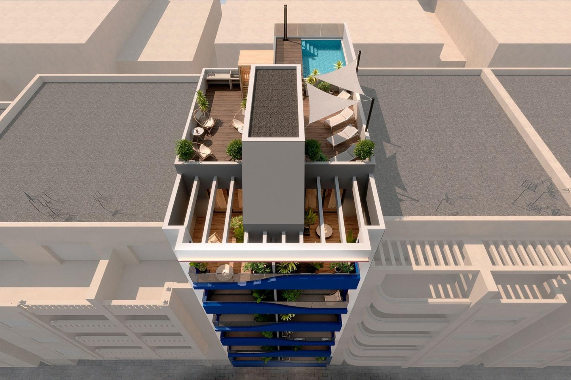 Obra nueva - Apartamento / piso - Torrevieja - Playa del Acequión