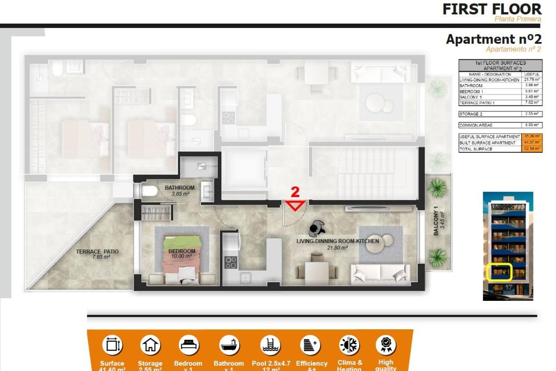 Obra nueva - Apartamento / piso - Torrevieja - Playa del Acequión