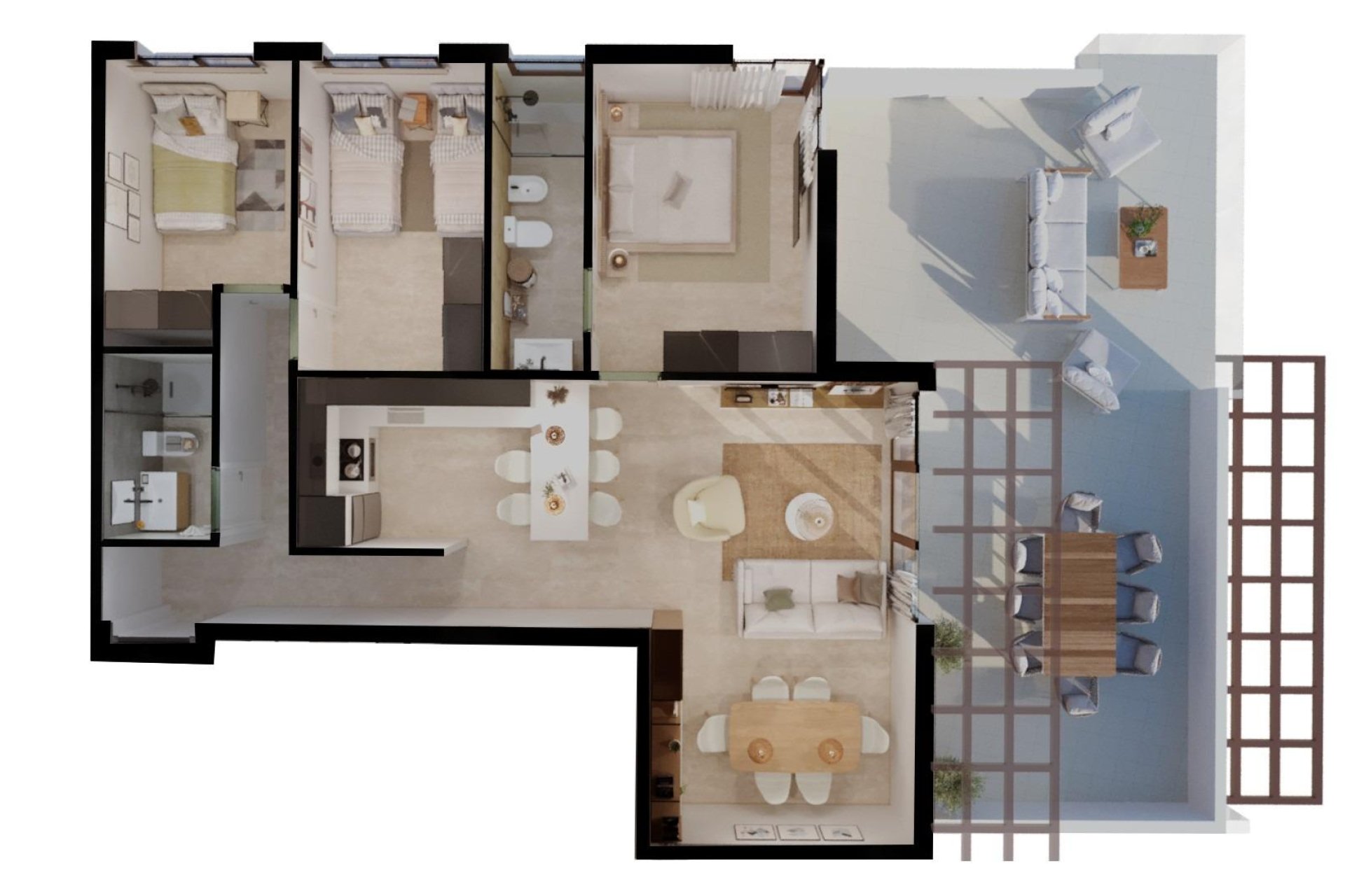 Obra nueva - Apartamento / piso - Vera - Vera Playa